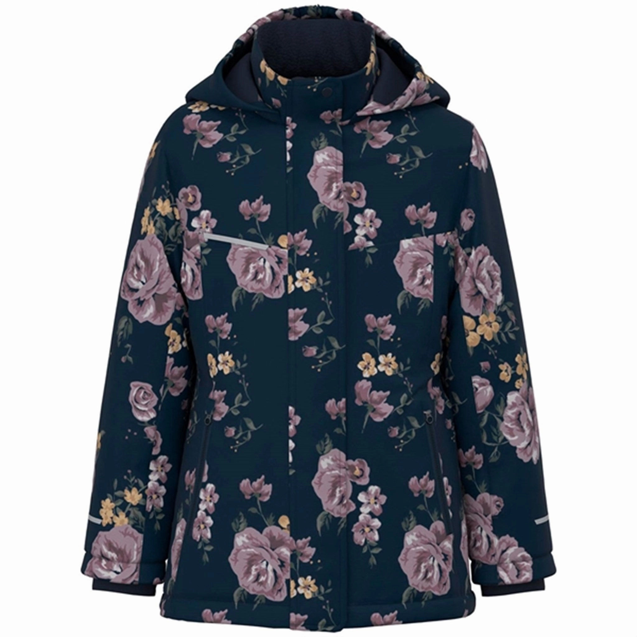 Name it Dark Sapphire Snow Jacket Flower Warmth Without Bulk Collapsible Packable Design