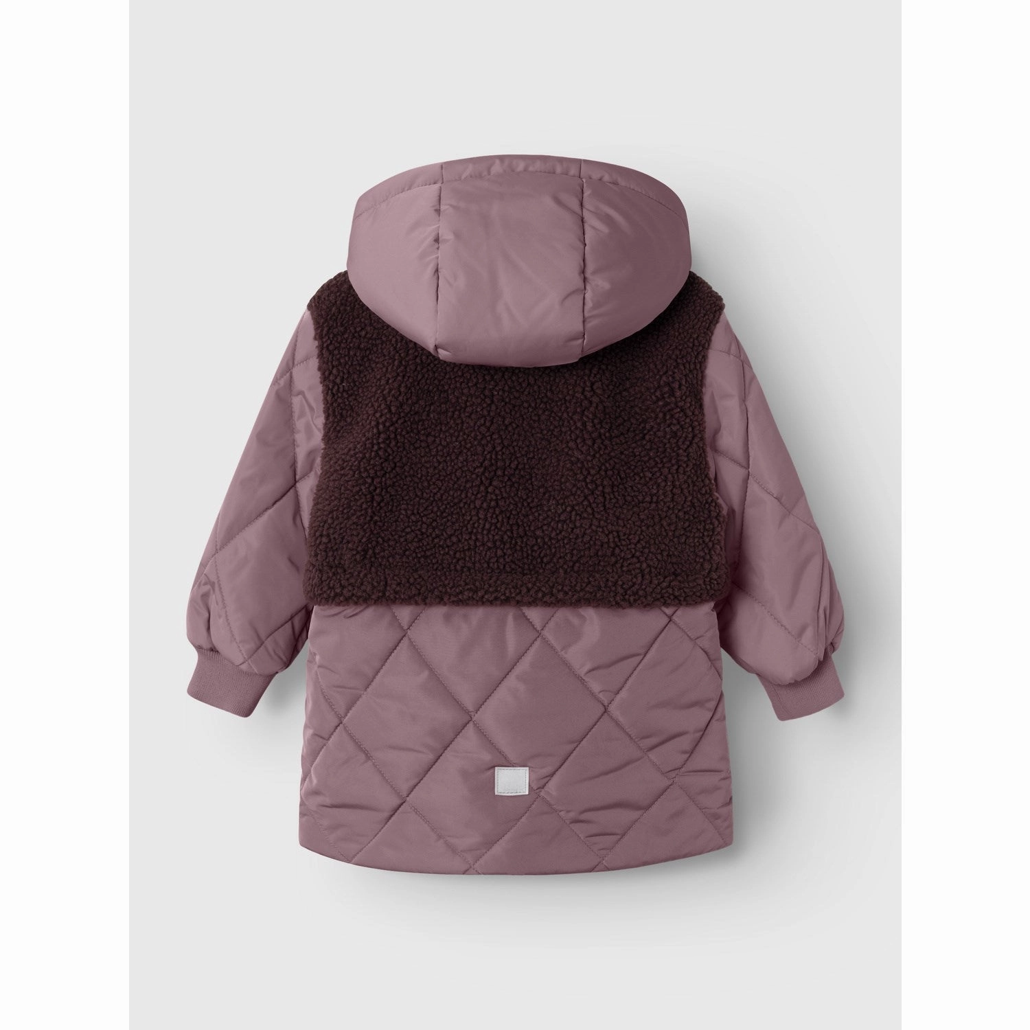 TapedZippers Stylish Layer Name It Grape Shake Mika Jacket Long