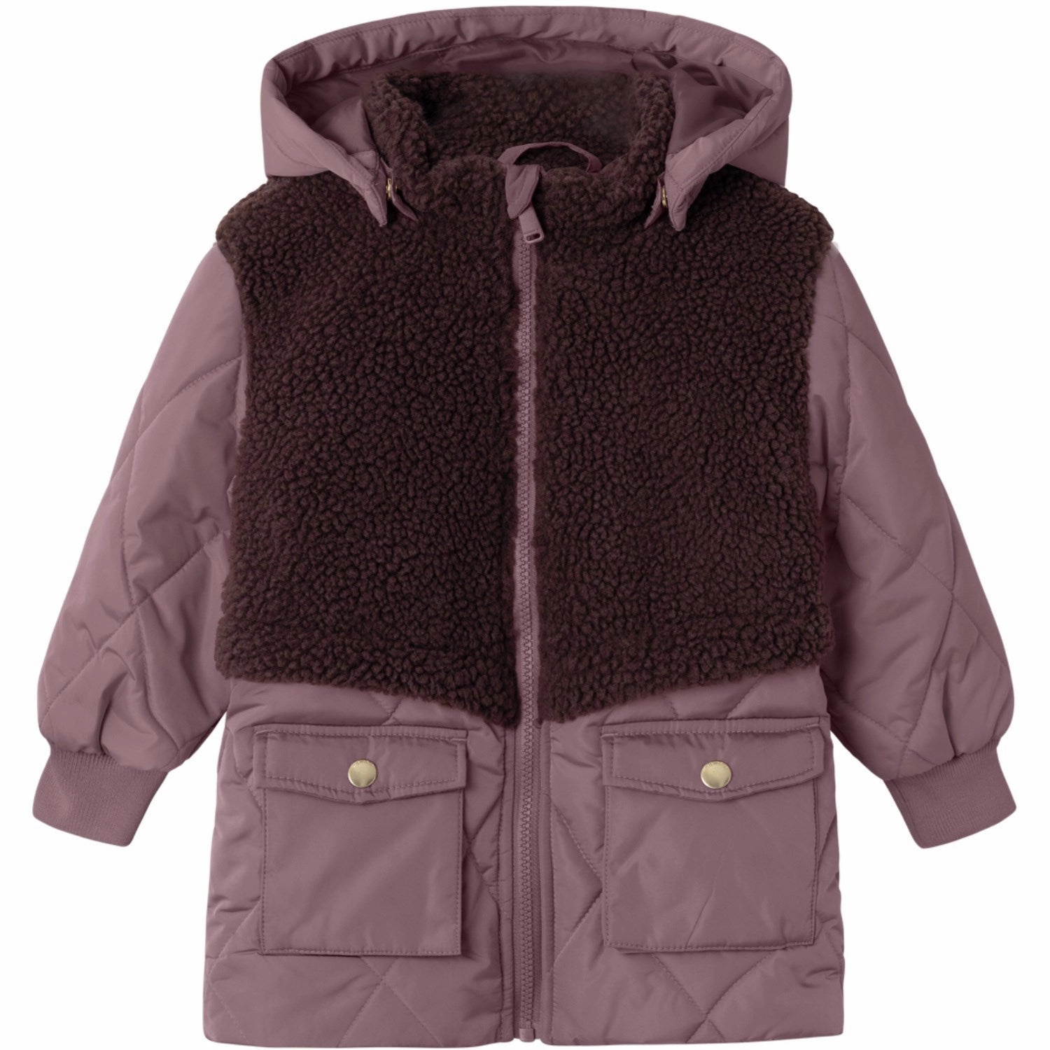Name It Grape Shake Mika Jacket Long Seamless Technology