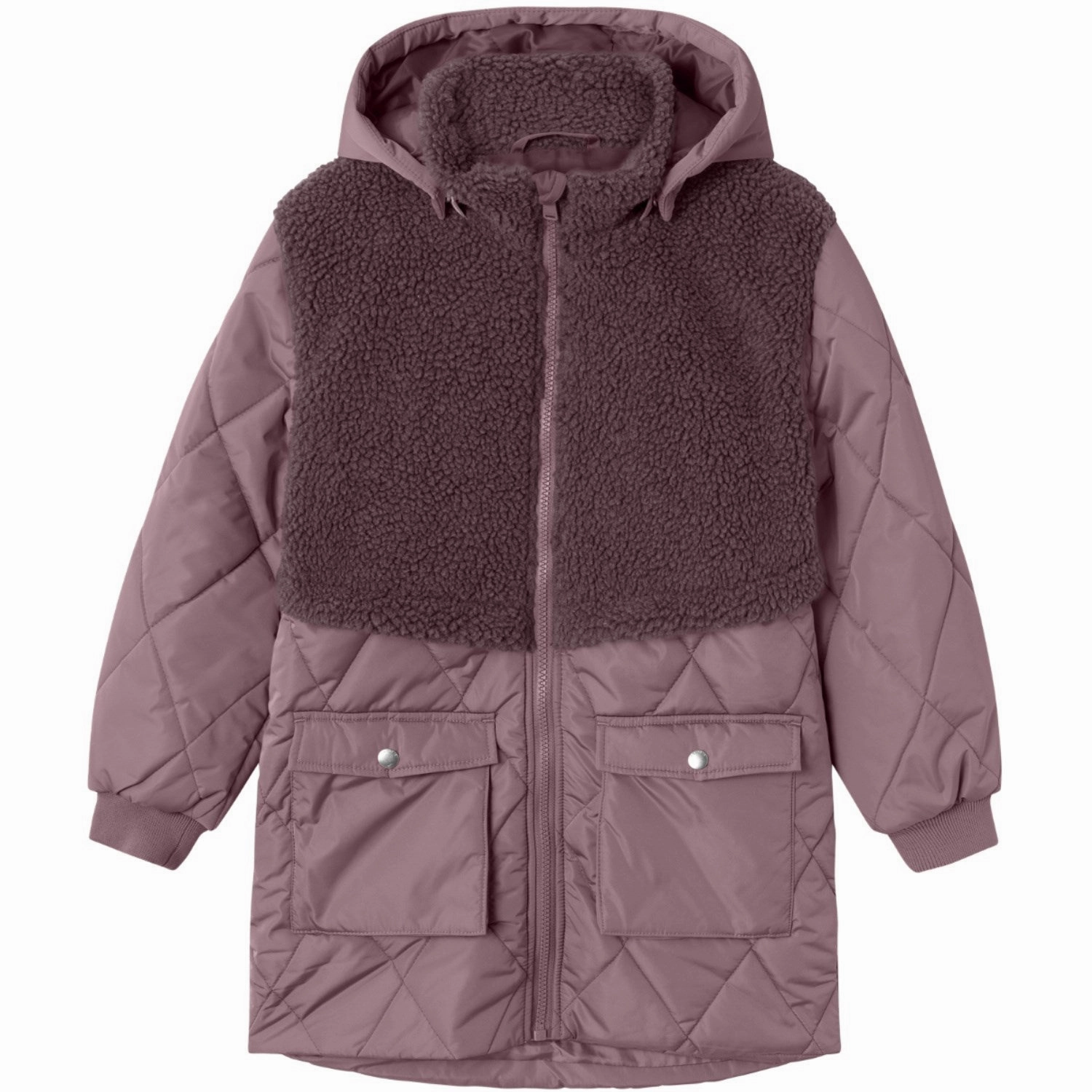 Name It Grape Shake Mika Long Jacket Seamless Design
