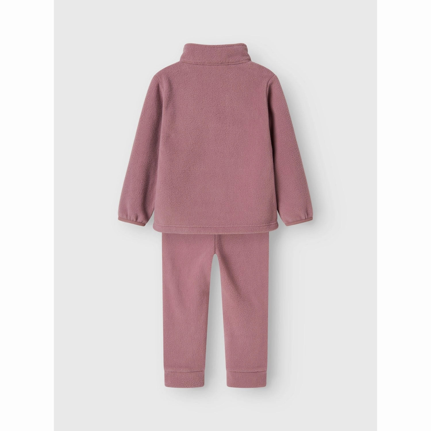 Name It Grape Shake Spektra Fleece Set DoubleLayeredCuffs Quick Access Closures