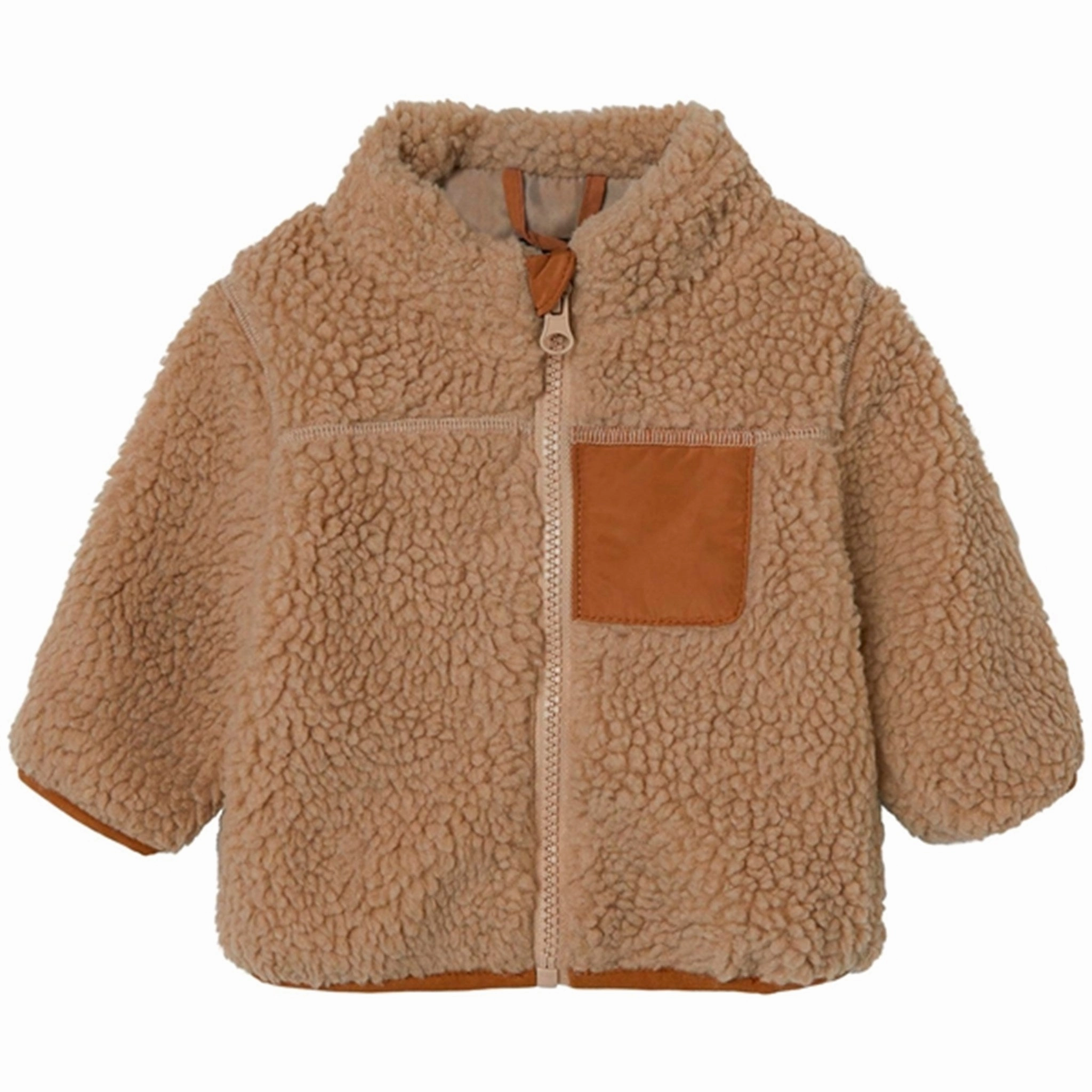 Name it Humus Mosie Teddy Jacket Recycled Material Blend