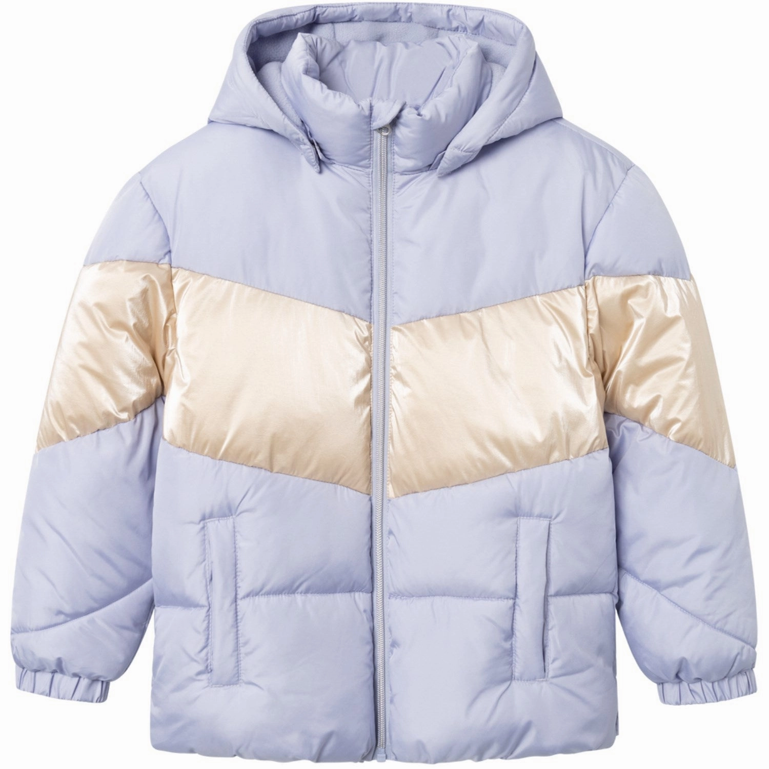Timeless Fit Style UltraQuietMaterial Name It Icelandic Blue Mille Puffer Jacket