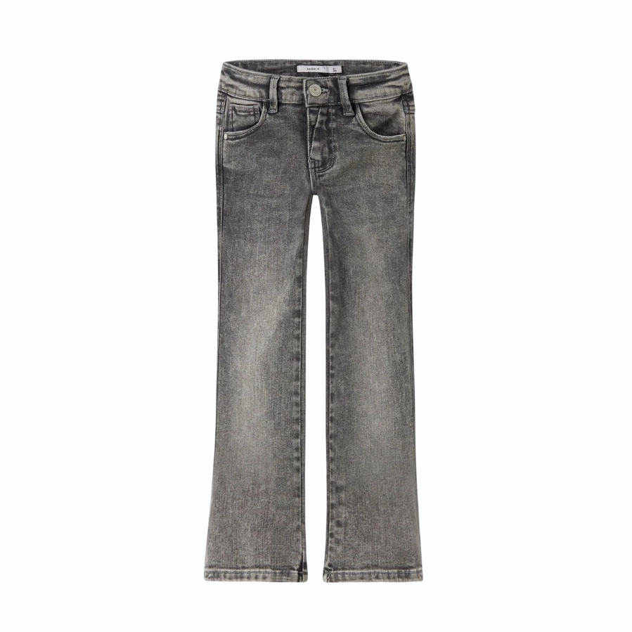 Name it Jeans Bootcut Bambina Nero 13208876 - Pantaloni Junior Street Essential