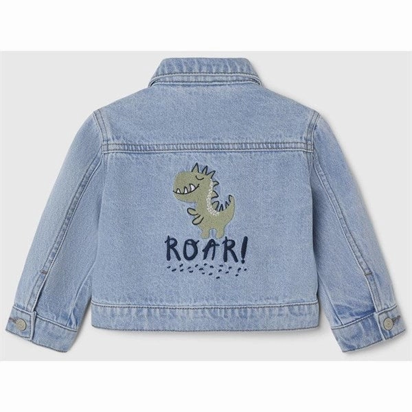Name it Light Blue Denim Dinosaur Jack Denim Cowboy Jacket Comfort Focused Design
