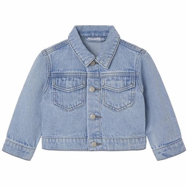 Name it Light Blue Denim Dinosaur Jack Denim Cowboy Jacket Tailored Cut Style
