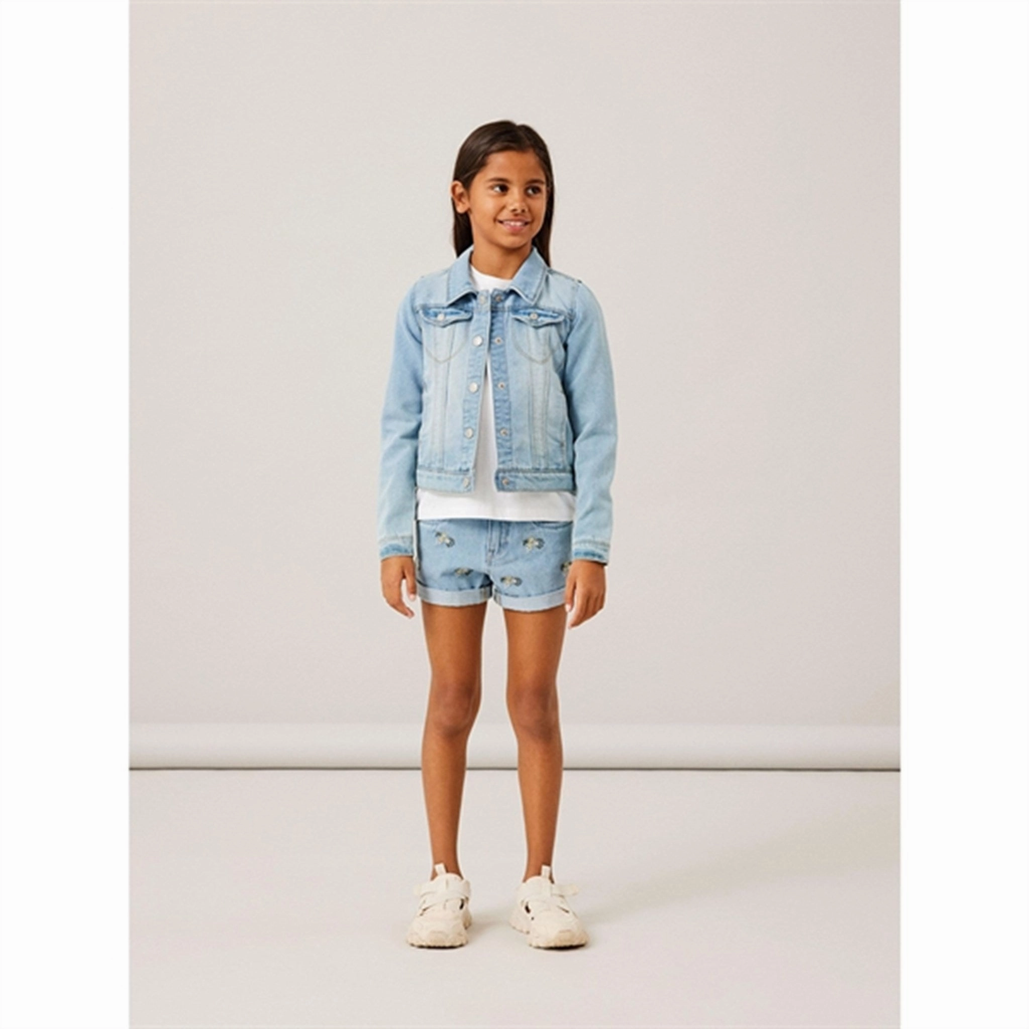 Name it Light Blue Denim Star Denim Jacket Noos Flexible Waistband