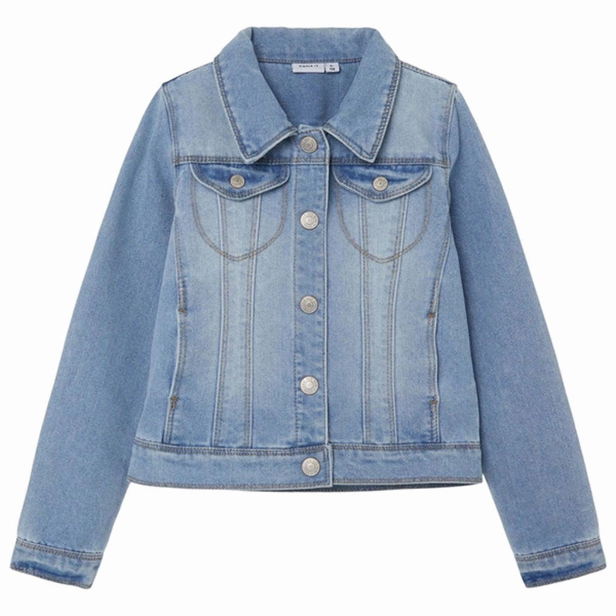Wind Chill Protection City Ready Name it Light Blue Denim Star Denim Jacket Noos