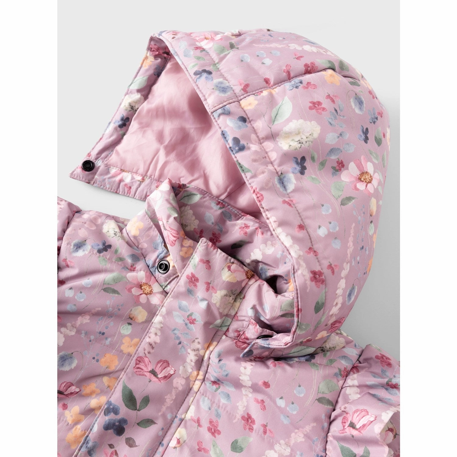 windproof Comfy Layers Name It Mauve Shadows Flower Mountain05 Jacket AOP Fo