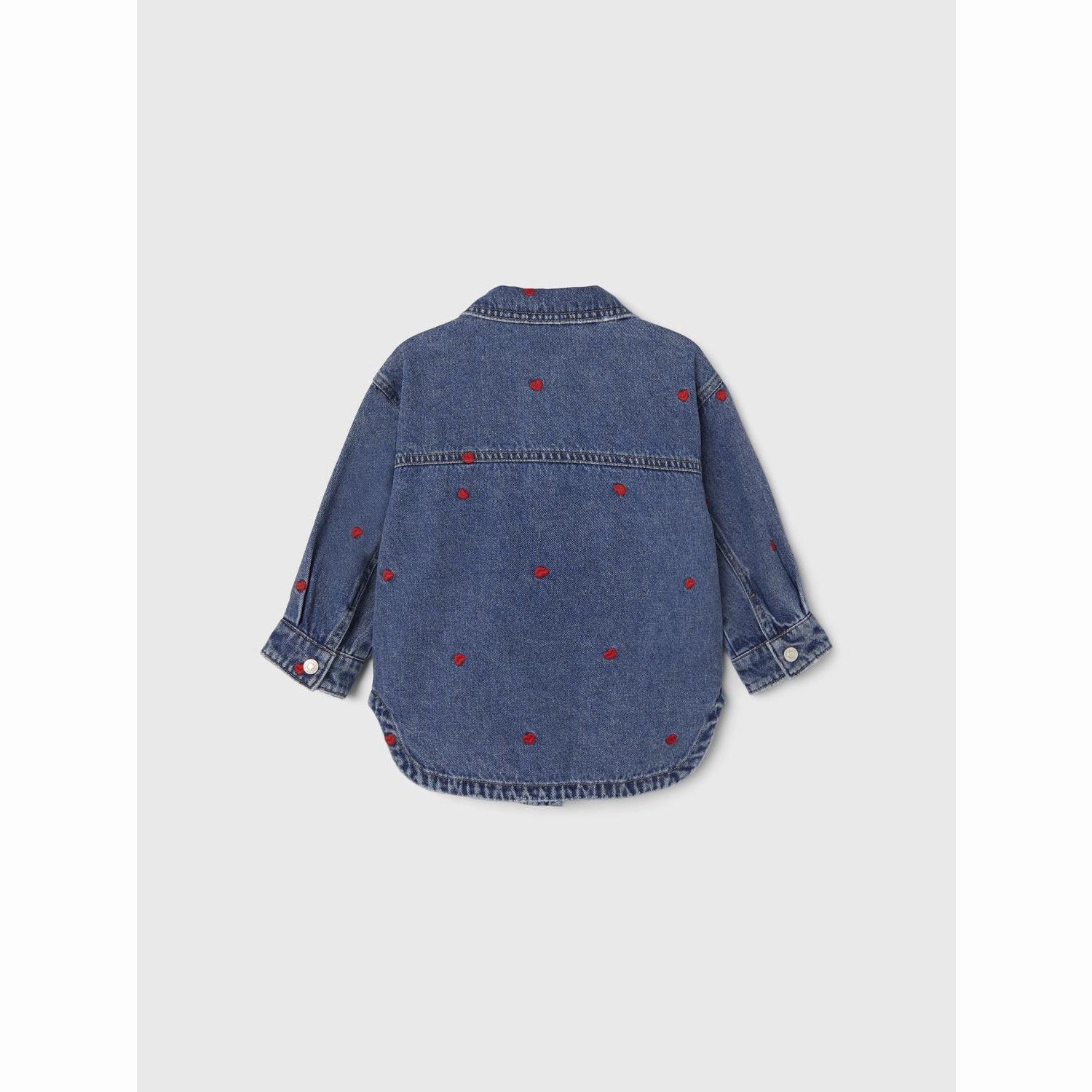 Snap Closures QuickDryMaterial Name It Medium Blue Denim Kathy Denim Jacket