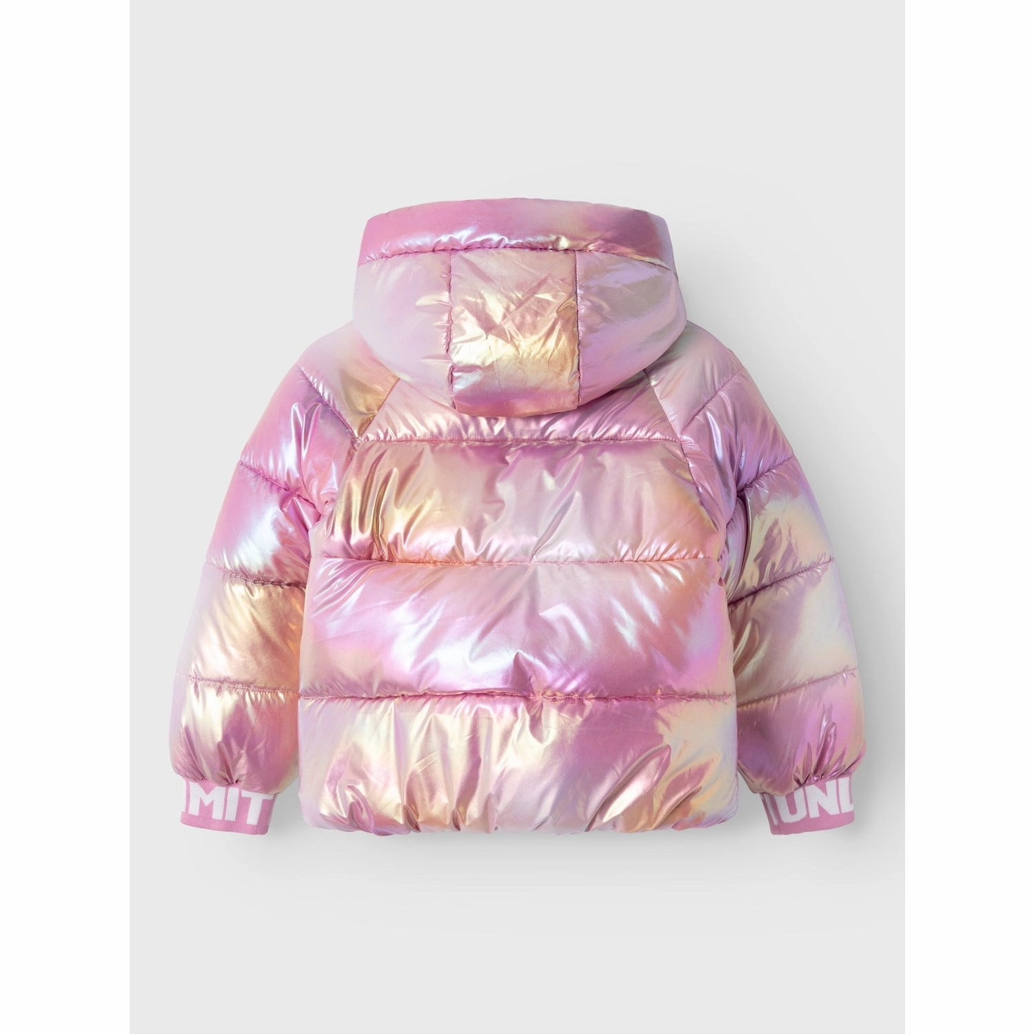 Abrasion Proof Shoulders Hidden Ventilation Name It Moonlite Mauve Malan Puffer Jacket Foil