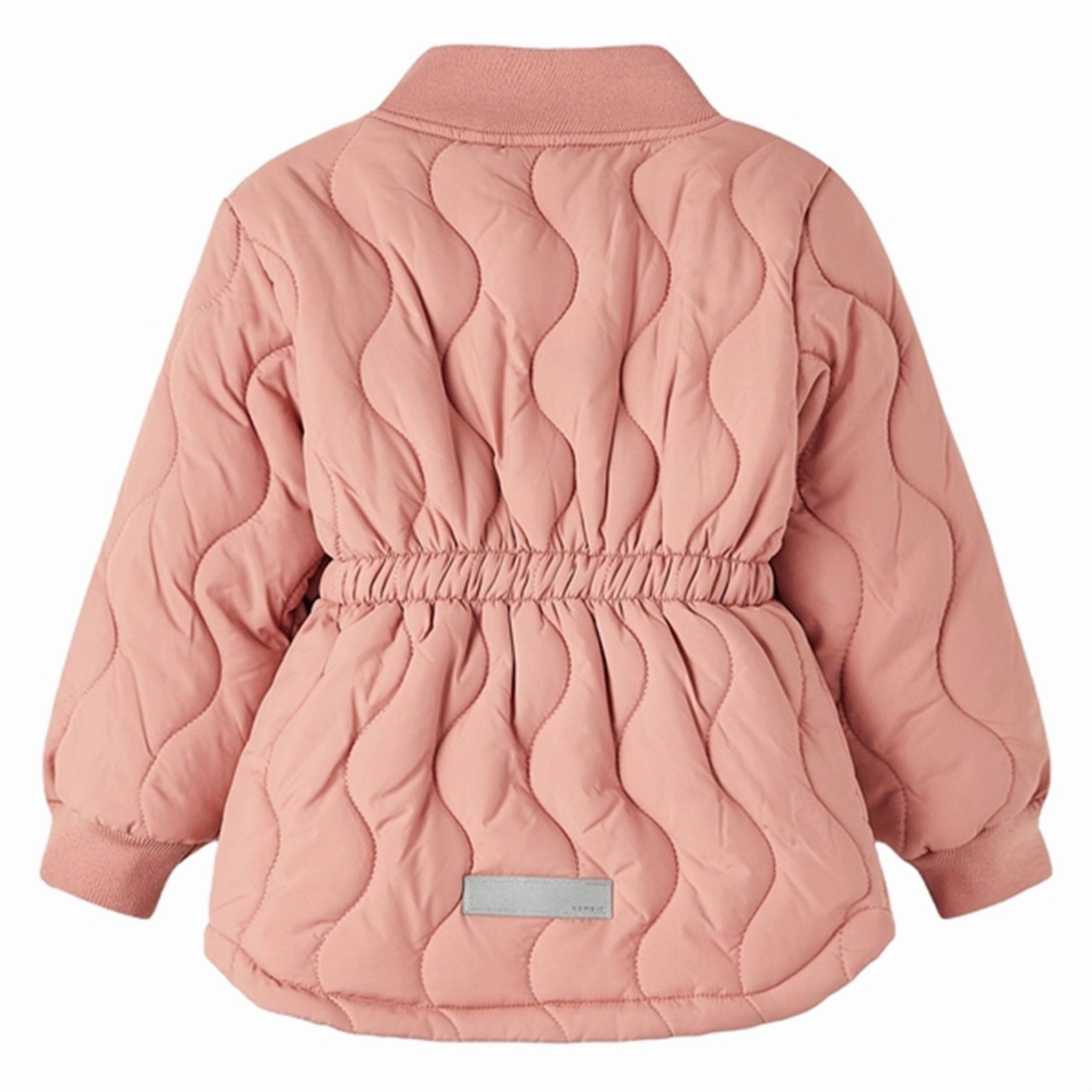 Light Reflective Zippers Name it Old Rose Mars Quilted Jacket