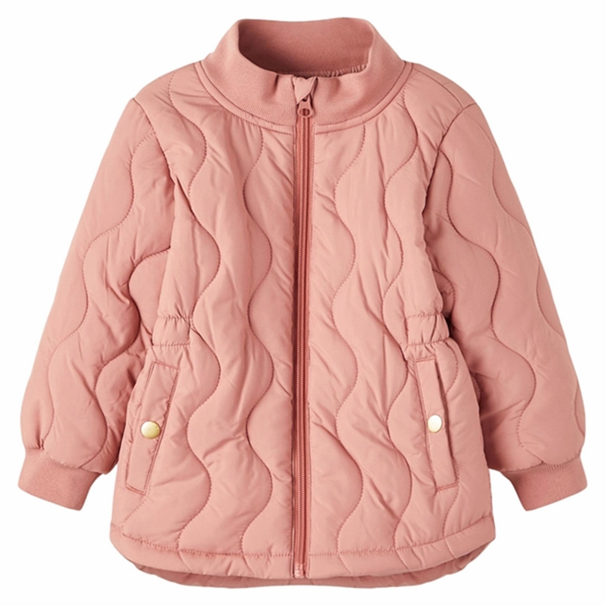 Name it Old Rose Mars Quilted Jacket Four Way Stretch Material Tear Resistant Fabric