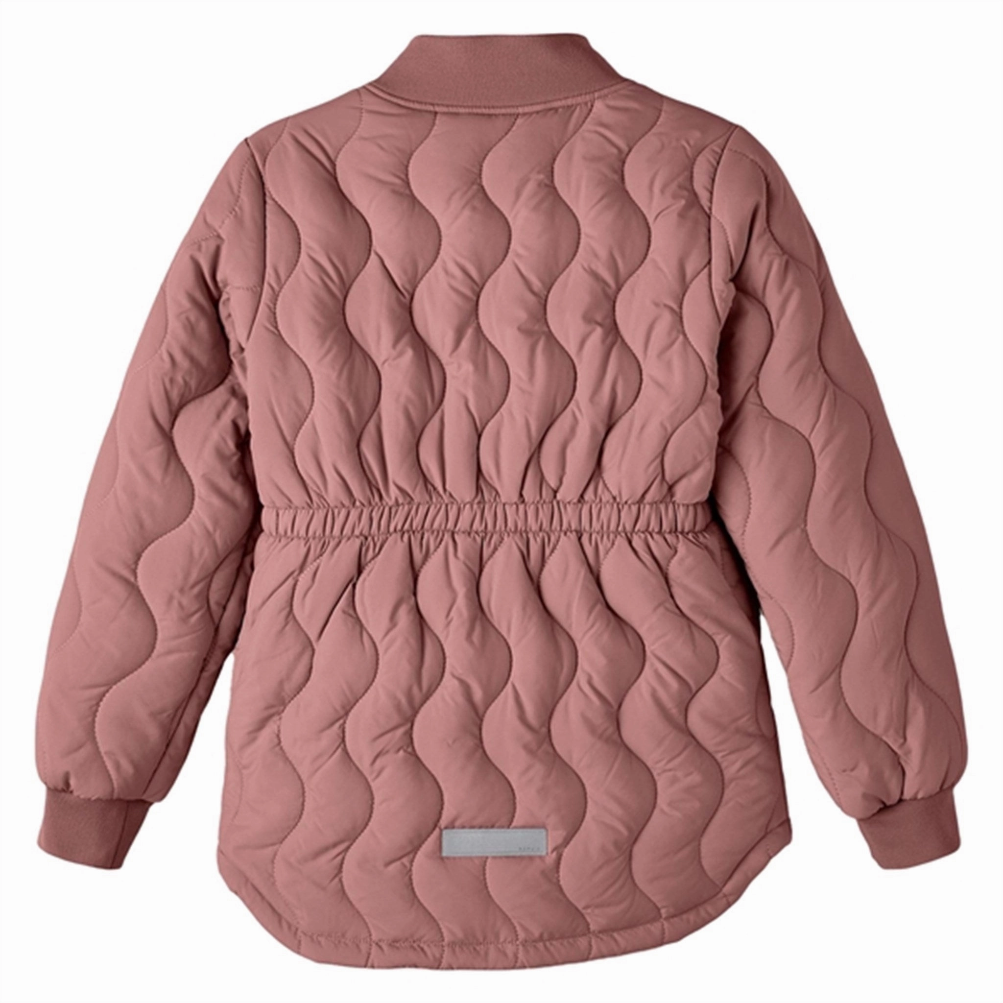 Two Way Zipper Abrasion Resistant Panels Name it Old Rose Mars Quilted Jacket