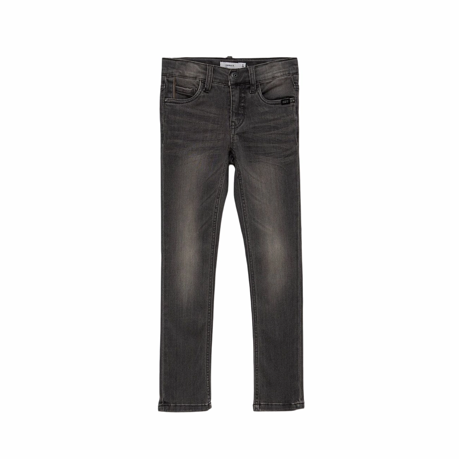 Straight Leg name it pantalone jeans da ragazzo Theo 13197328 dark grey denim