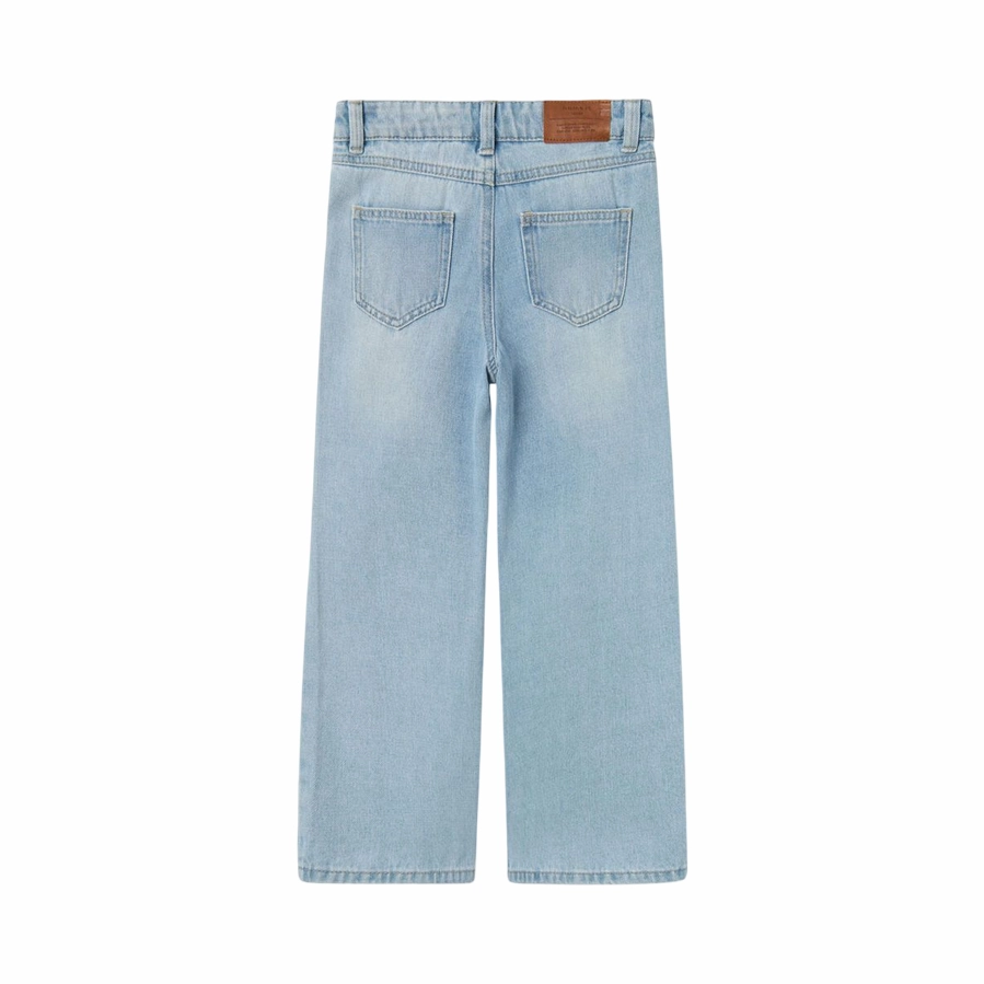 name it pantalone jeans largo e rotto da junior Frose 13211699 1411 blu chiaro Wardrobe Fit