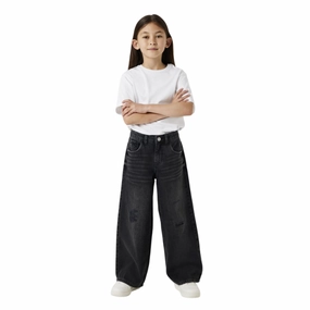 Easywear Style Move With Ease name it pantalone jeans largo e rotto da junior Frose 13211699 1411 nero