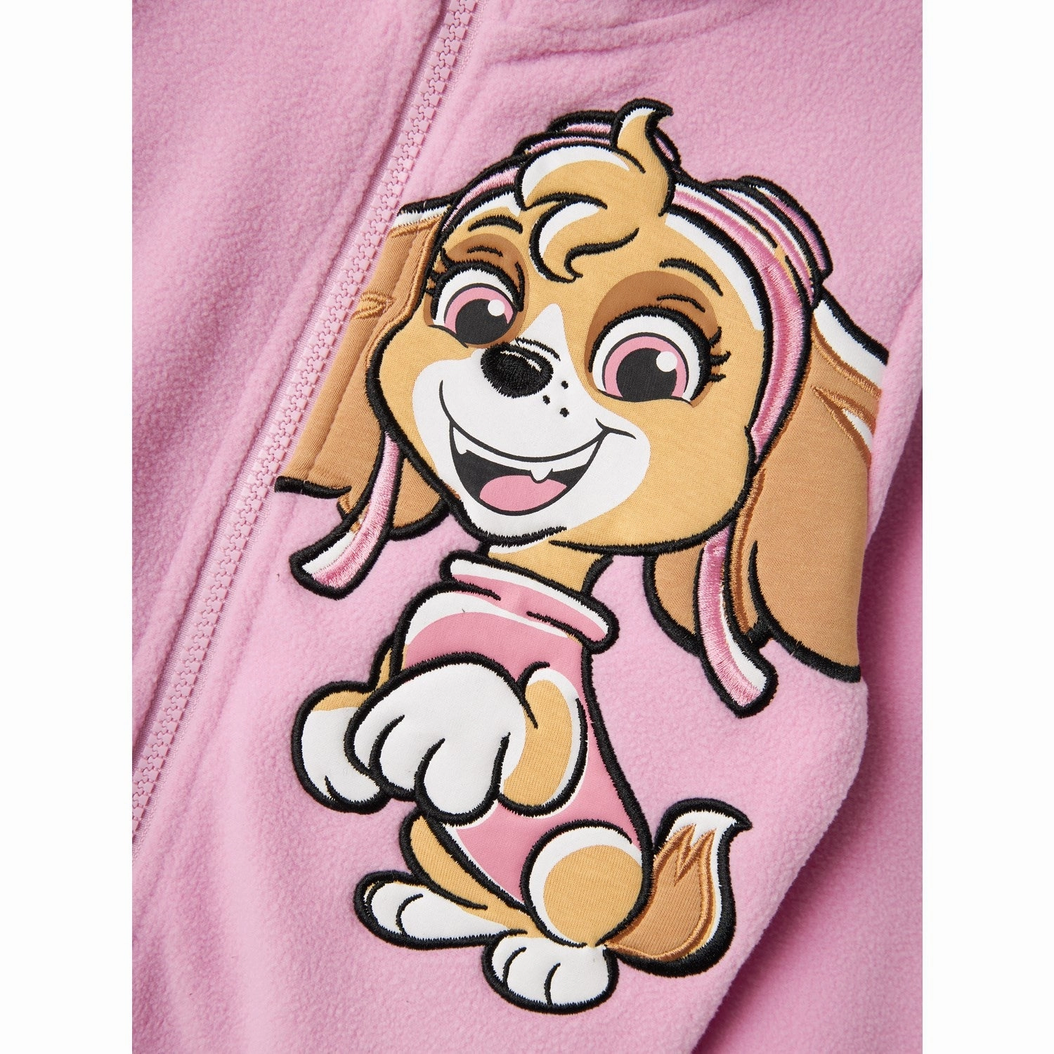 Name It Pastel Lavender Jymma Paw Patrol Fleece Jacket Airtight Fasteners