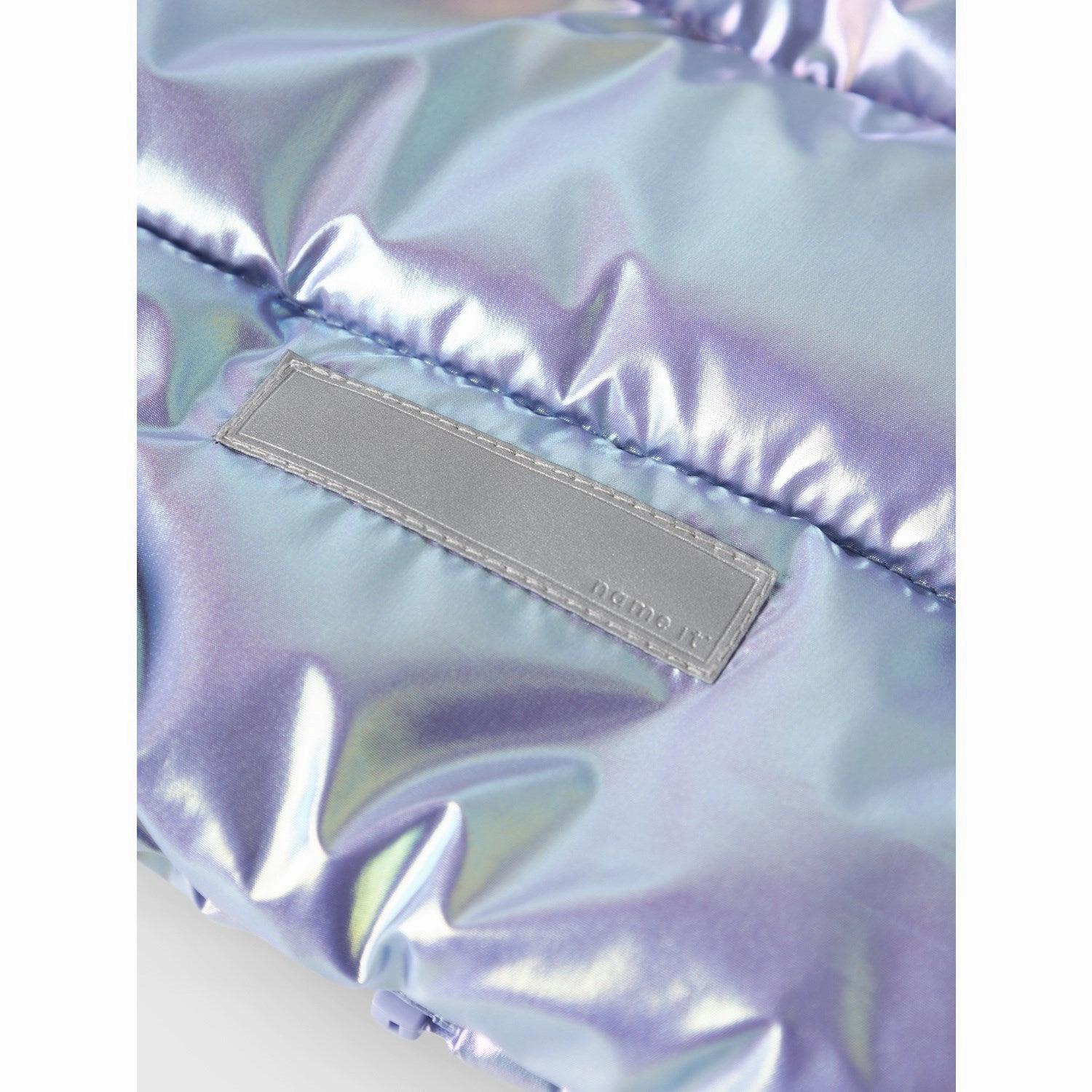 Weekend Style Name It Pastel Lilac Nmfmolina Puffer Jacket Shiny