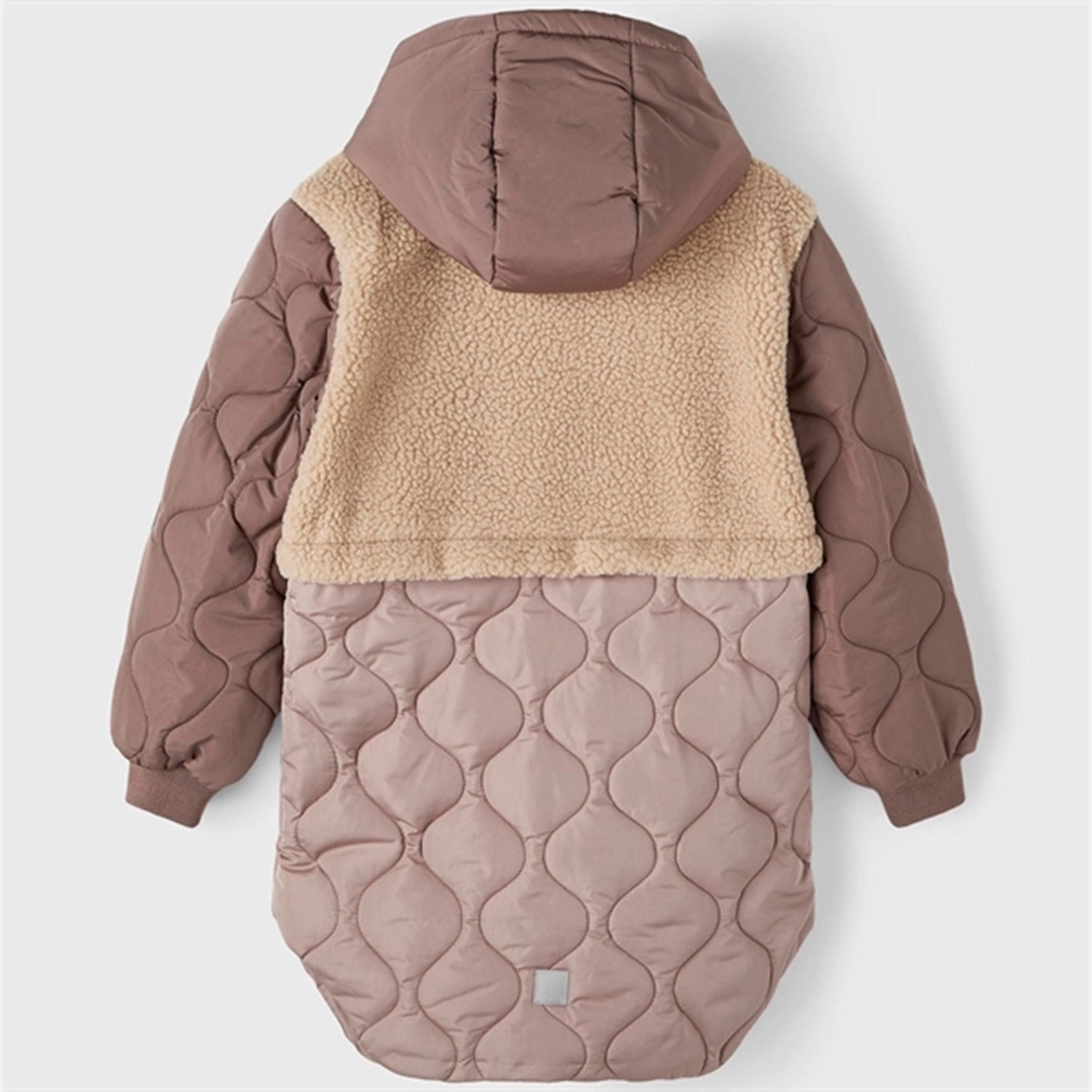 No Static QuickDryFinish Name it Peppercorn Mika Teddy Jacket