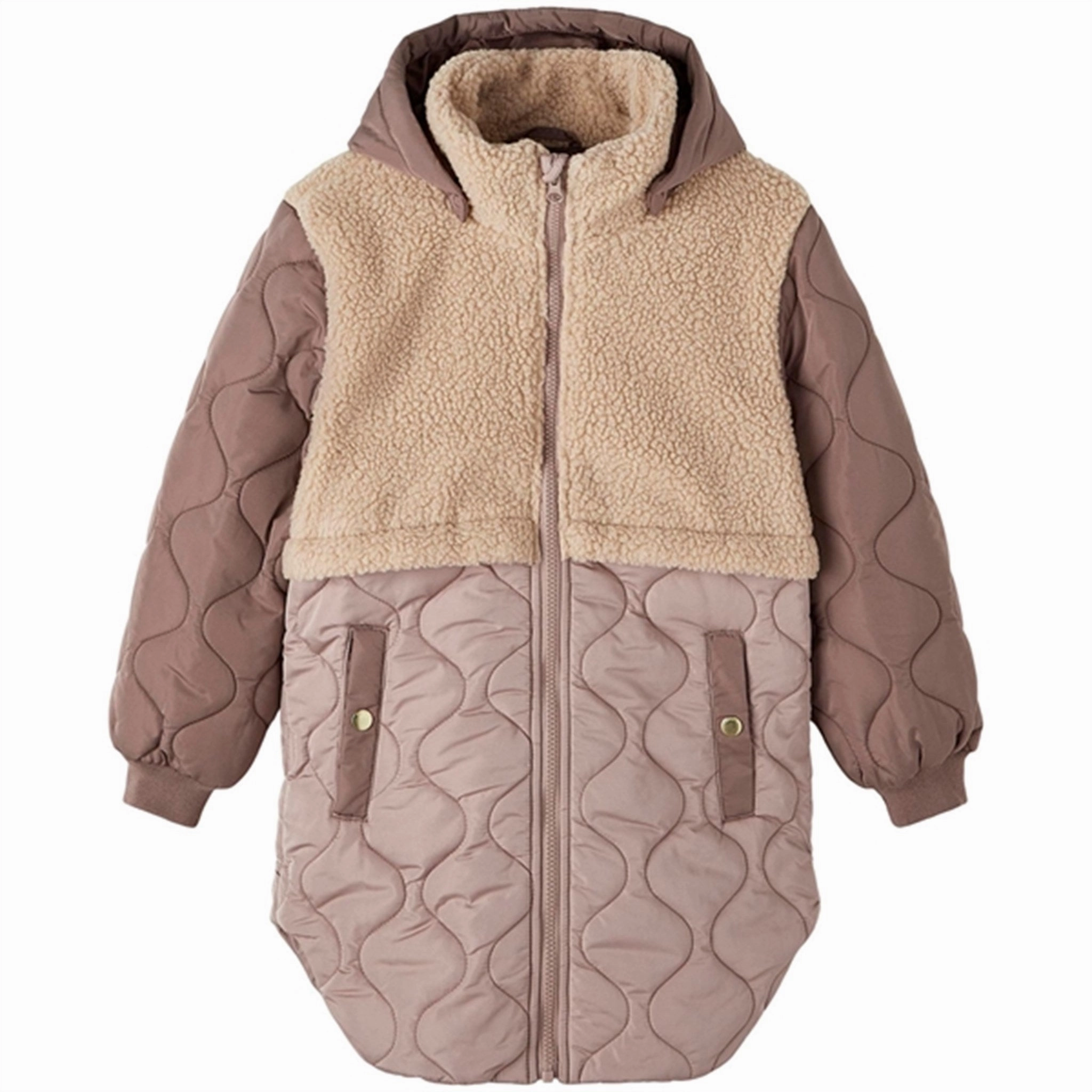 Name it Peppercorn Mika Teddy Jacket Slim Fit Styles