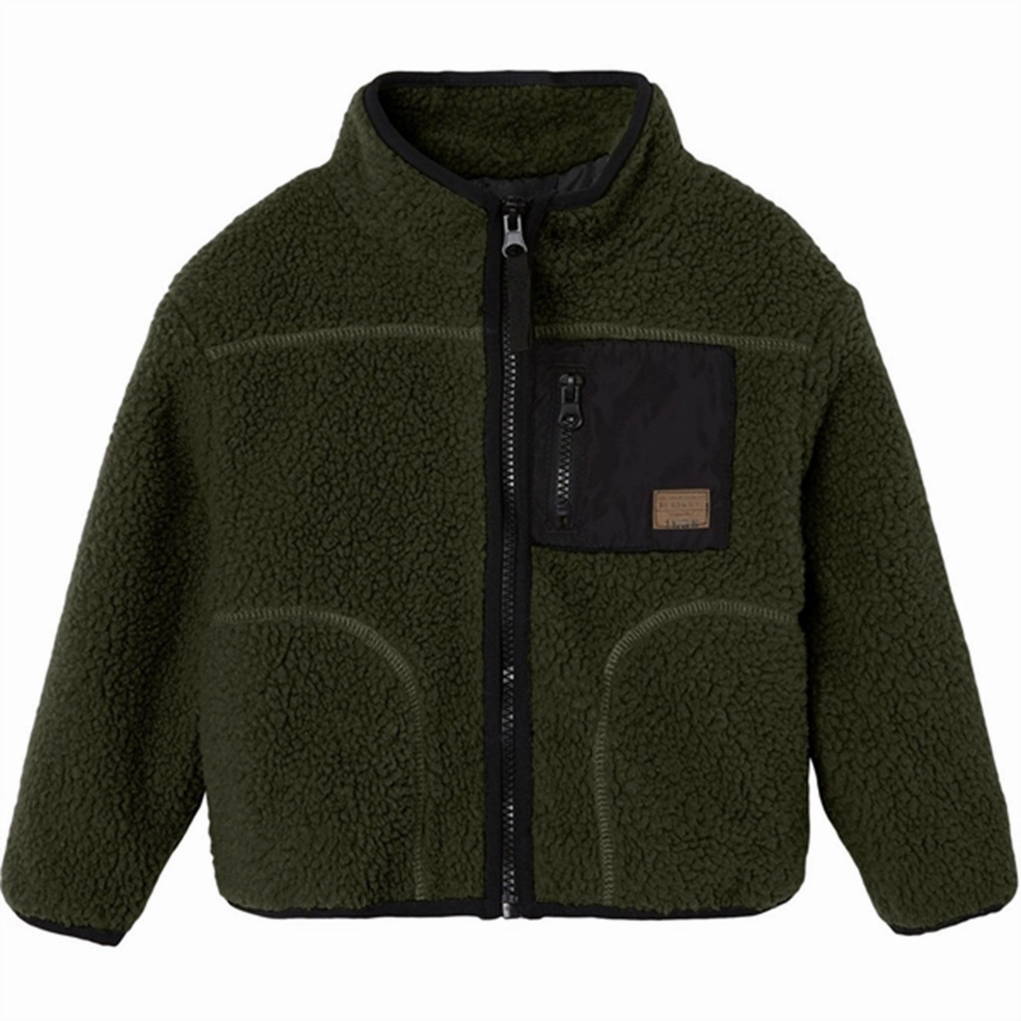 TemperatureRegulating Tech Thermal Retention Layer Name it Thyme Magot Teddy Jacket