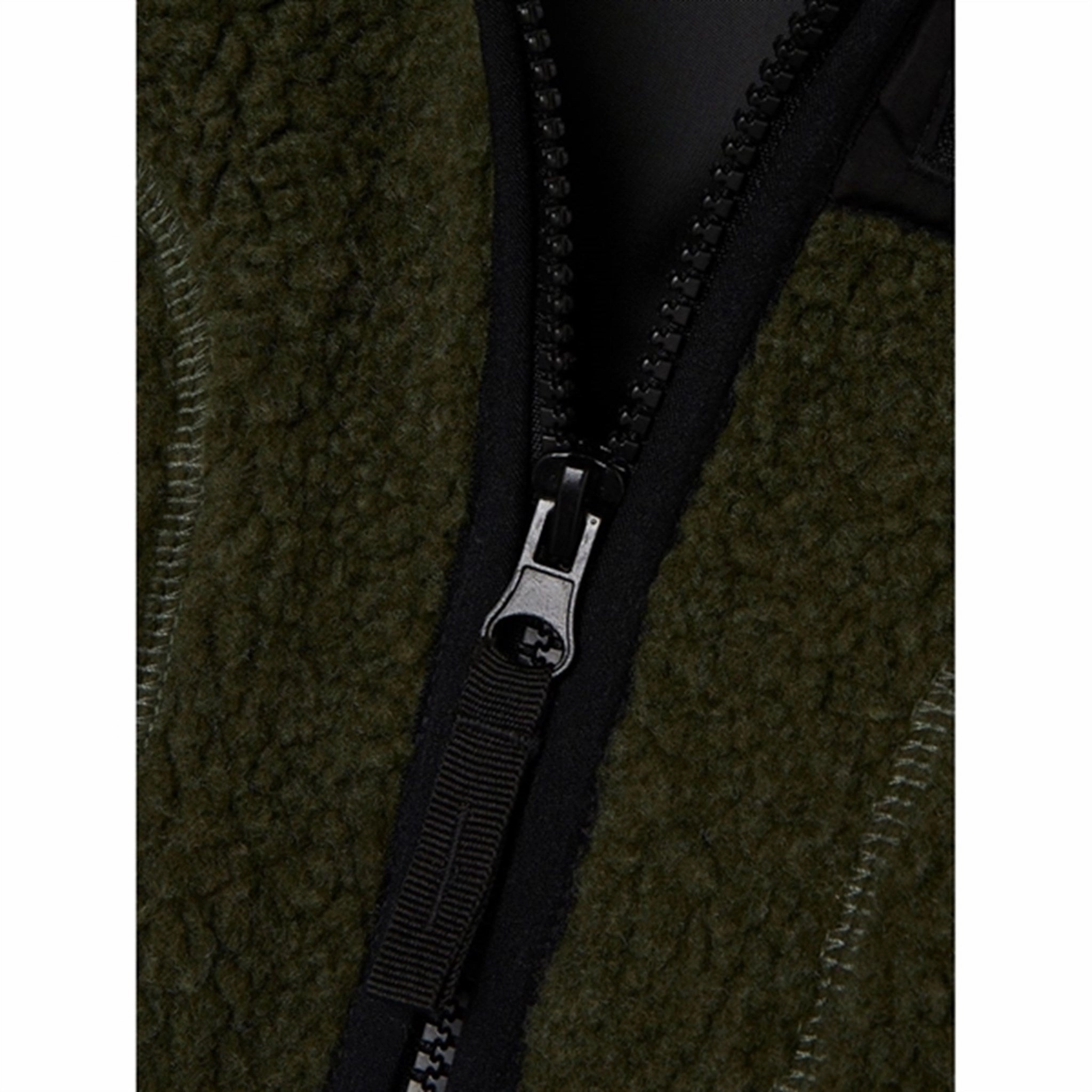 Name it Thyme Magot Teddy Vest Windproof Hood