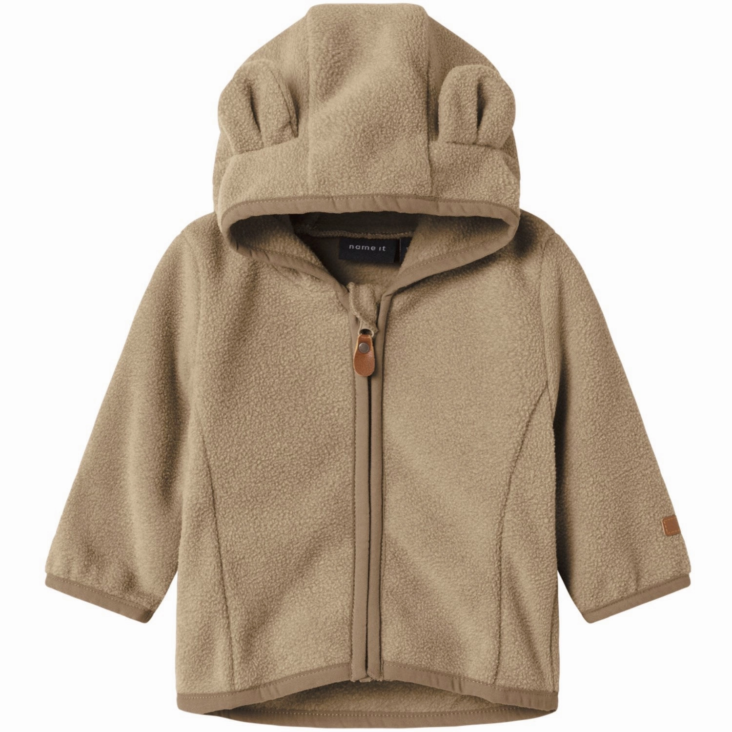 Weekend Chill Style SoftshellMaterial Name It Timber Wolf Nbnmeeko Fleece Jacket Melange