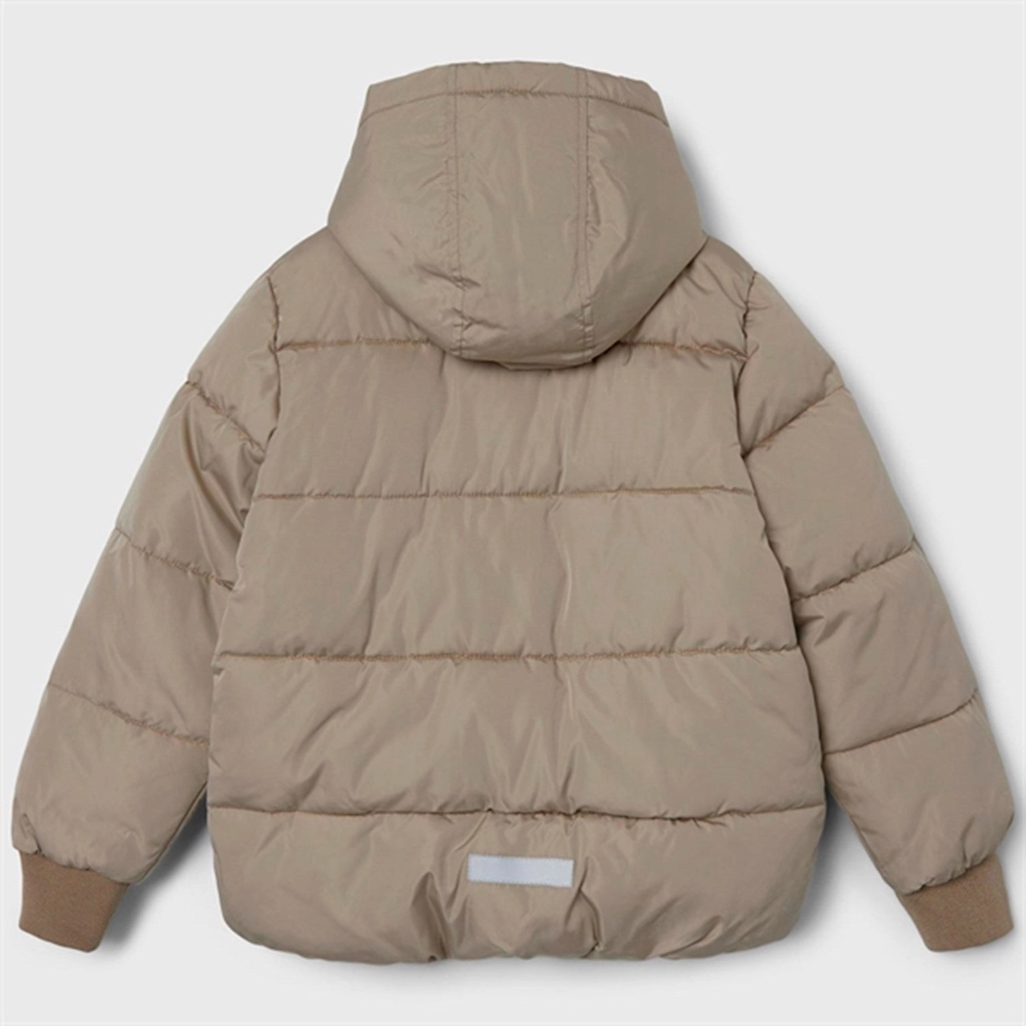 Name it Weathered Teak Music Puffer Jacket Flexible Insulation WindproofDesign