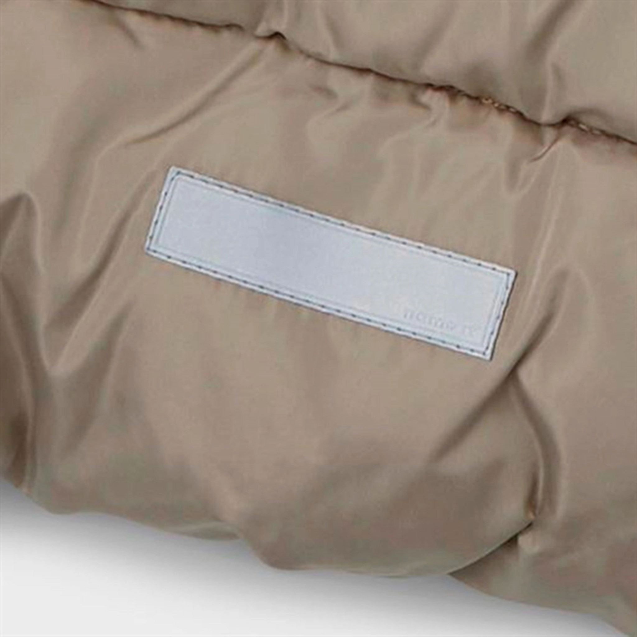 Flexible Shoulder Durable Fabric Name it Weathered Teak Music Puffer Jacket