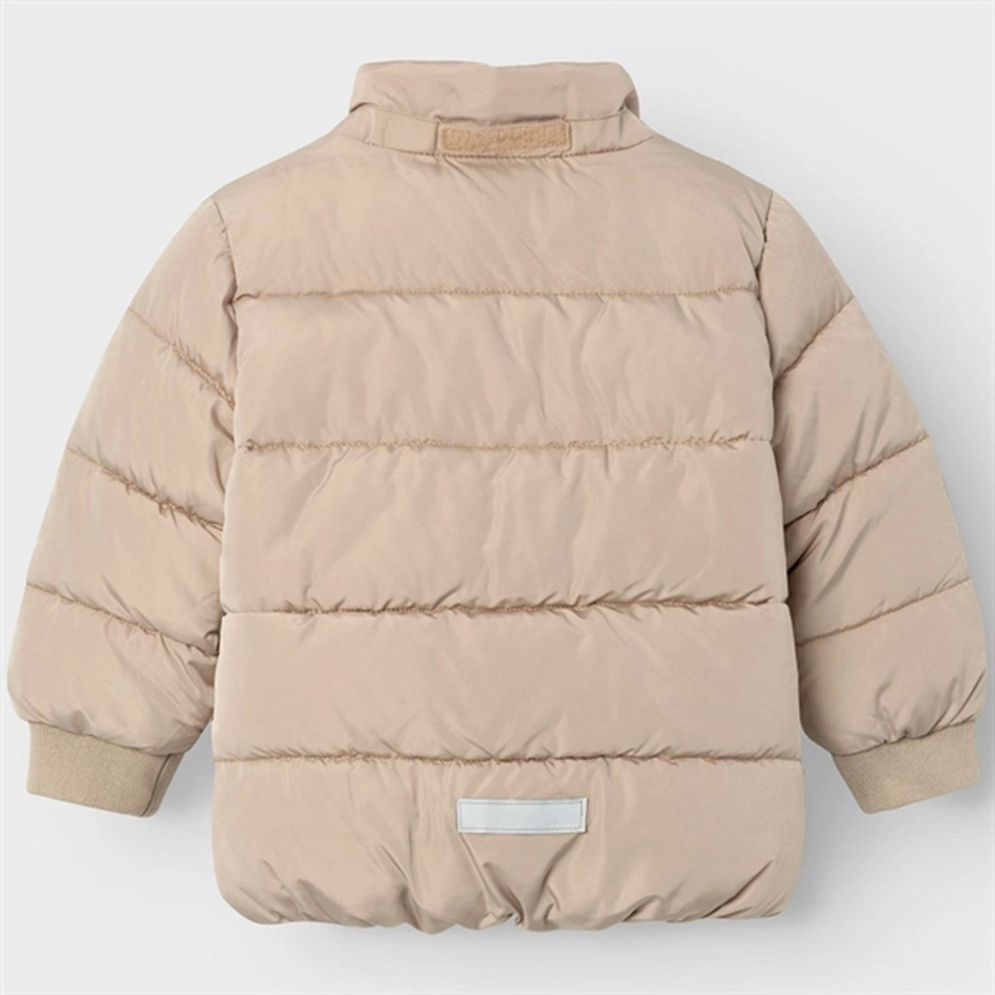 Noise Reduced Fabric Name it Weathered Teak Music Puffer Jacket