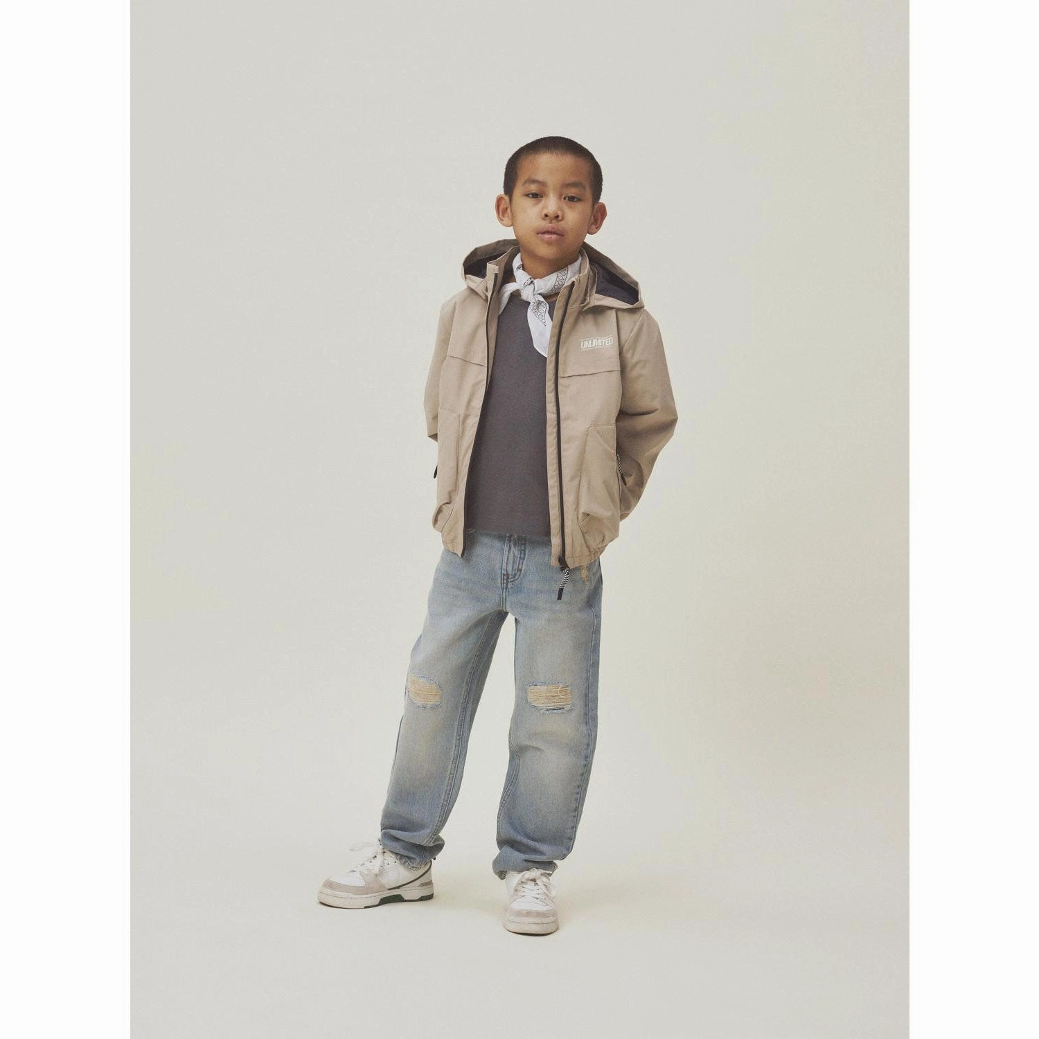 Name It White Pepper Macon Jacket AntiStatic Lining