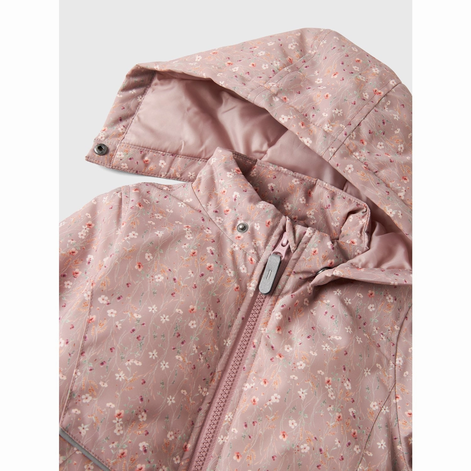Transitional Wear Name It Woodrose Flower Nmfmaxi Pa Jacket Aop Noos