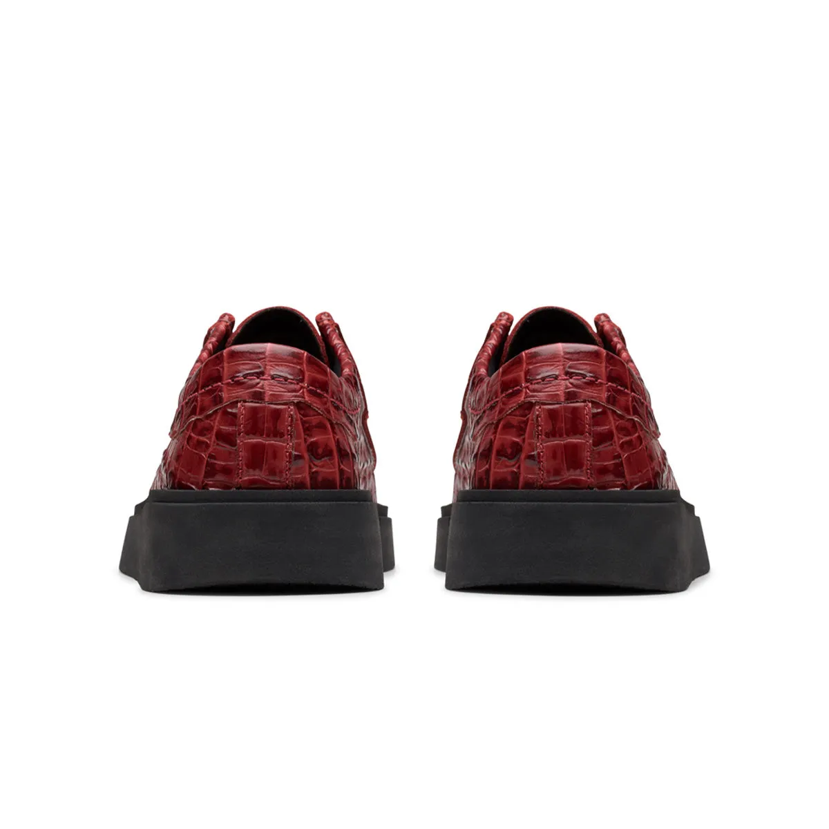 Chic Details Slim Sole Design   Martine Rose CUR Torview 'Burgundy'