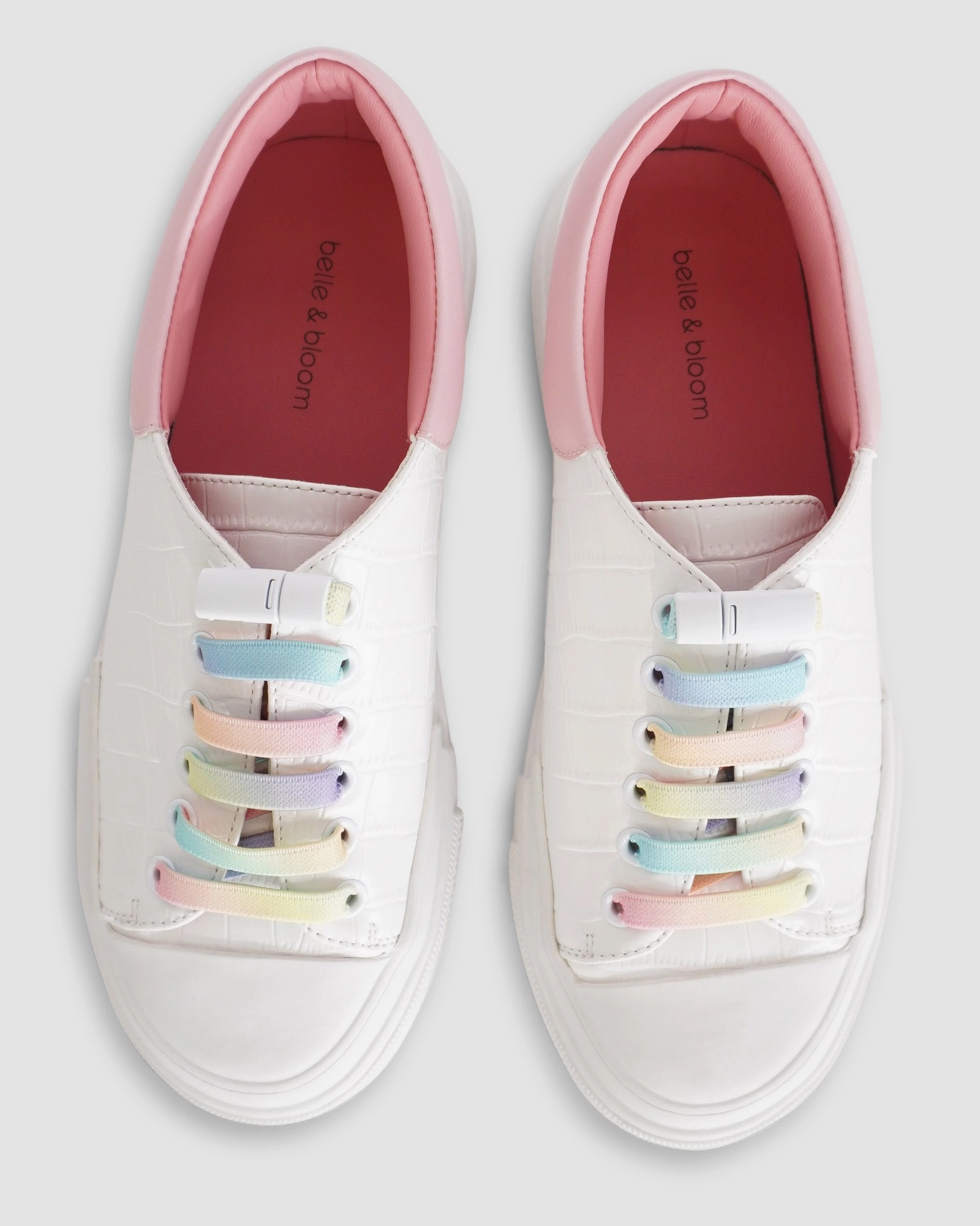 Just A Little Dream Croc Leather Sneaker RoadRunning Odor Resistant Lining