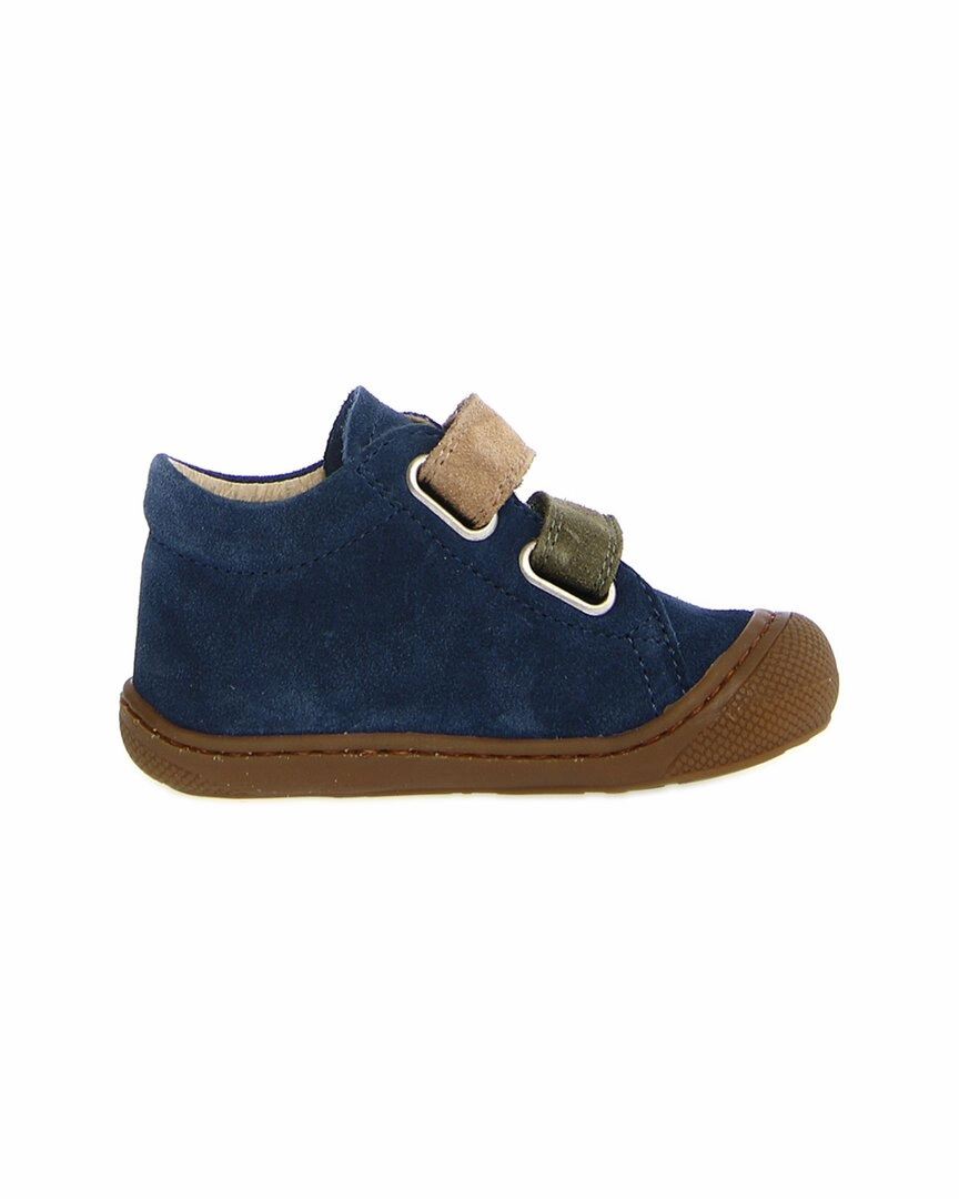 Naturino Corkel Suede First Walker Multi terrain Traction Stitched Toe Box