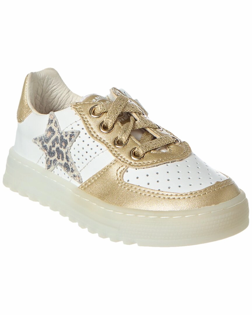 Midfoot Lock System Naturino Hess Zip Leather Sneaker