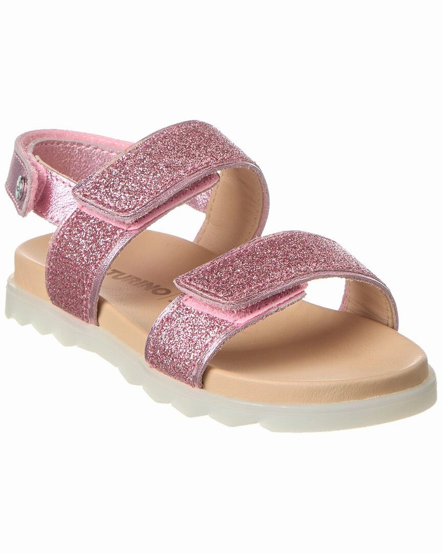 Naturino Jemes Glitter Sandal Core Fitness Collar Padding