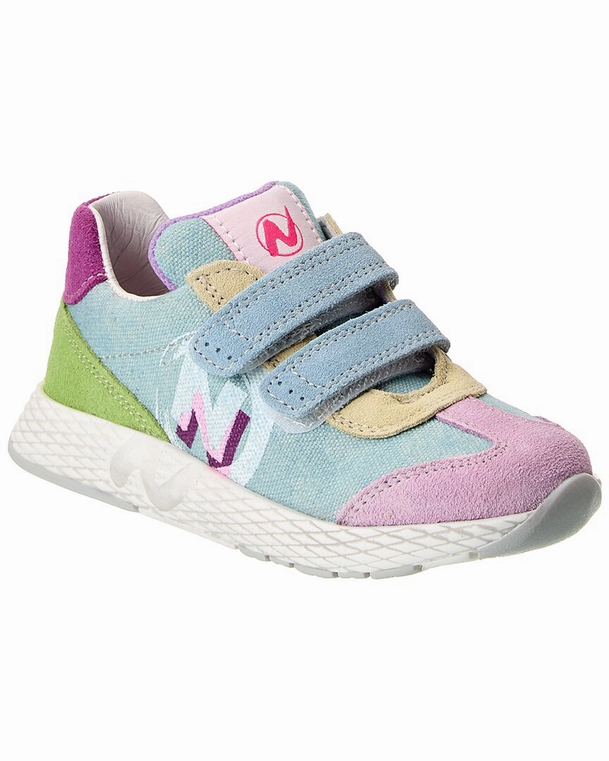 Outdoor Active Lightweight Material Naturino Jesko 2 Canvas & Suede Sneaker
