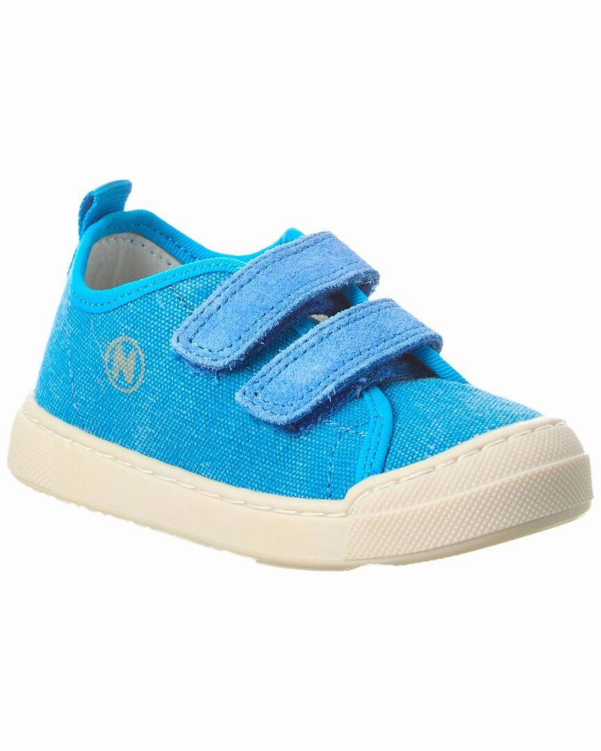 Flexible Grooves Strong Traction Naturino Monreos Canvas Sneaker