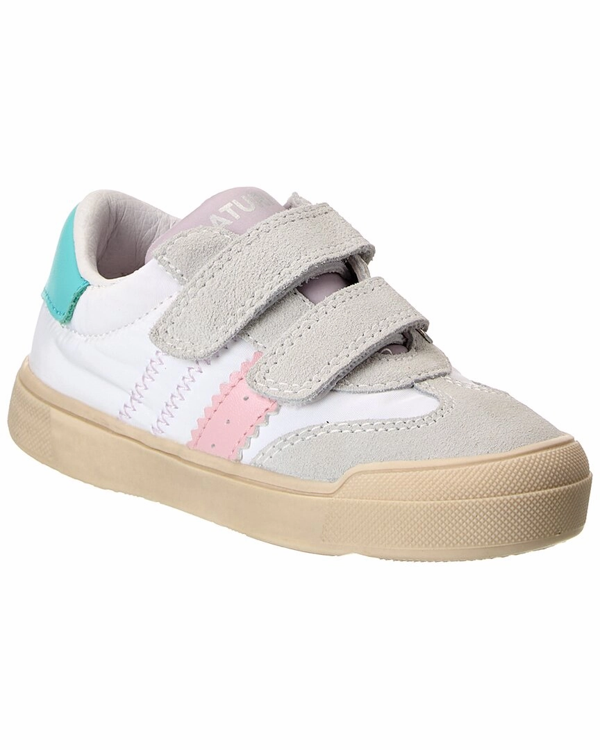 Movement Comfort Non Toxic Components Naturino Riby VL Nylon & Suede Sneaker