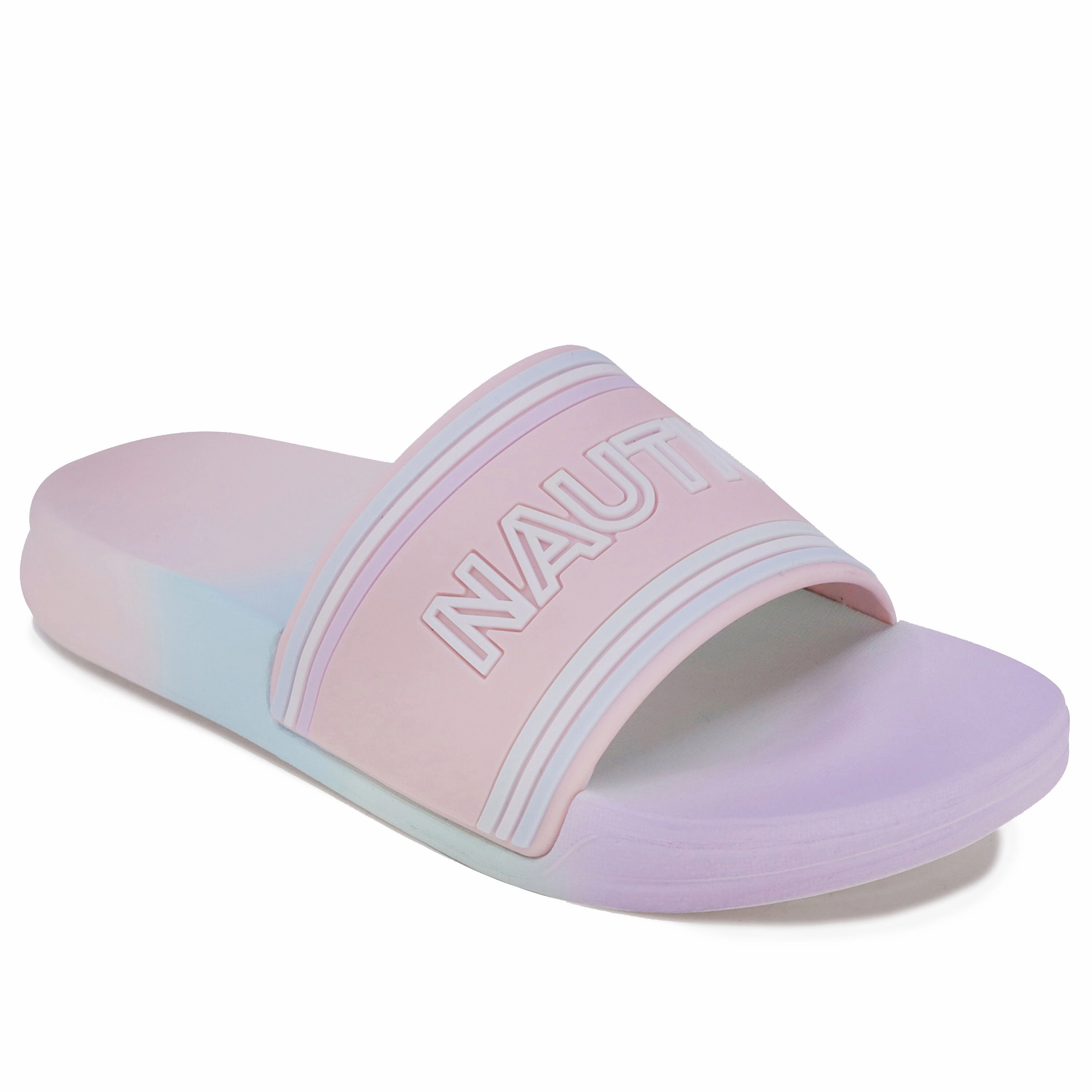 Nautica Girls' Water-Resistant Slip-On Sandal StreamlinedDesign Custom Fit