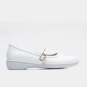 Nelia Flats (White)