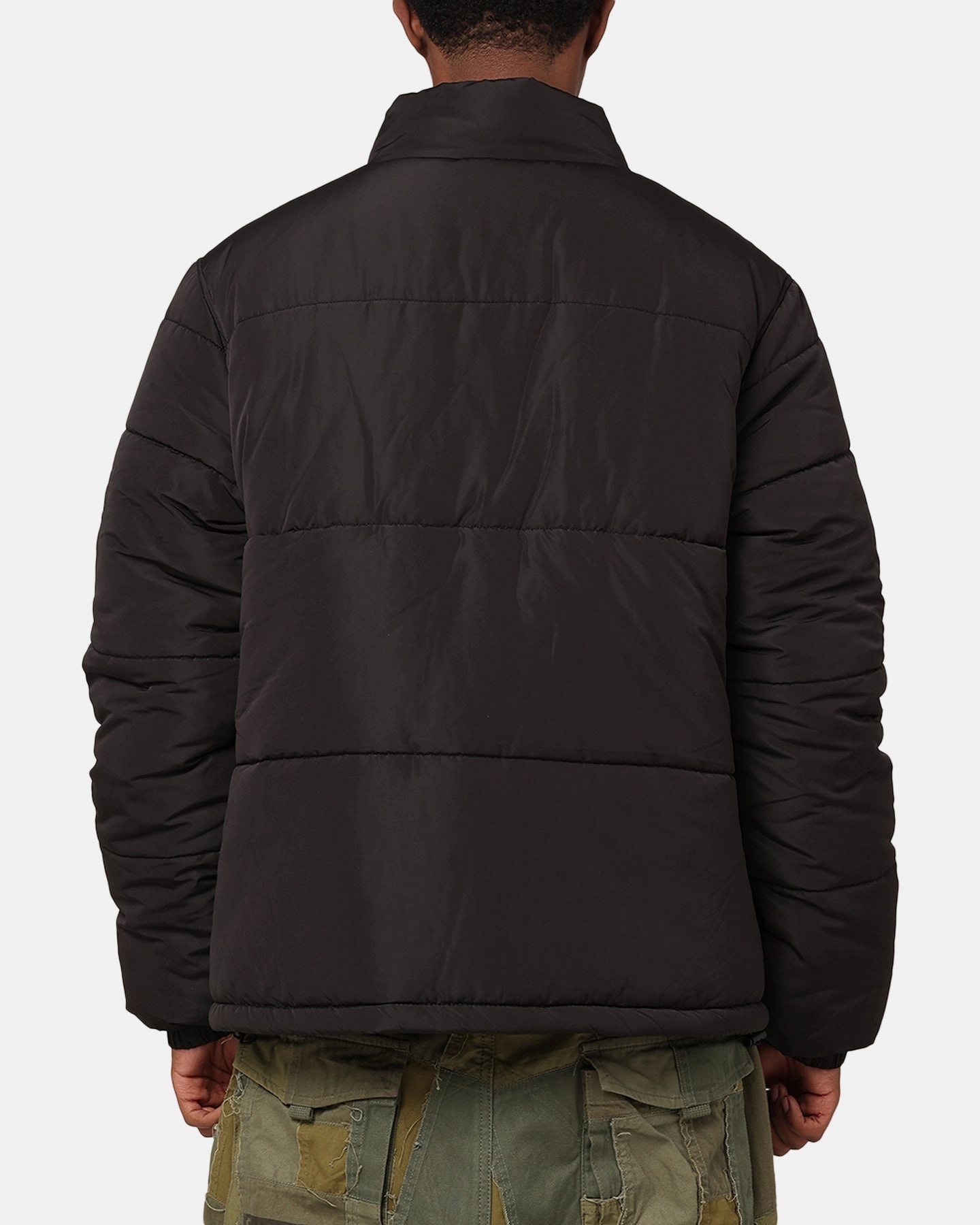 Restore Level Stussy Stock 8 Ball Puffer Jacket Black