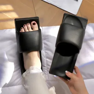 Nes Minimalist Square Sole Slide Slippers