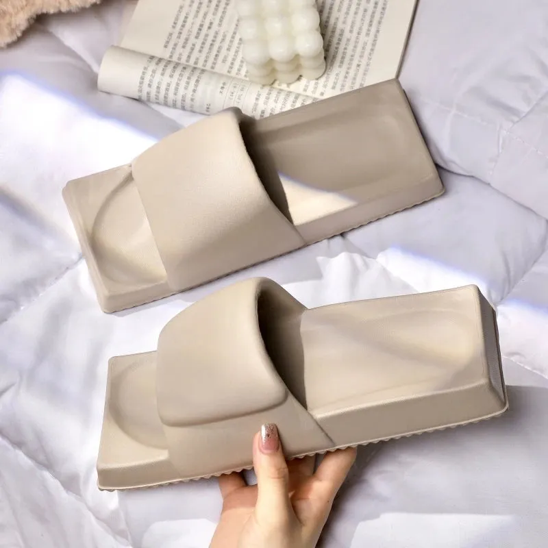Nes Minimalist Square Sole Slide Slippers