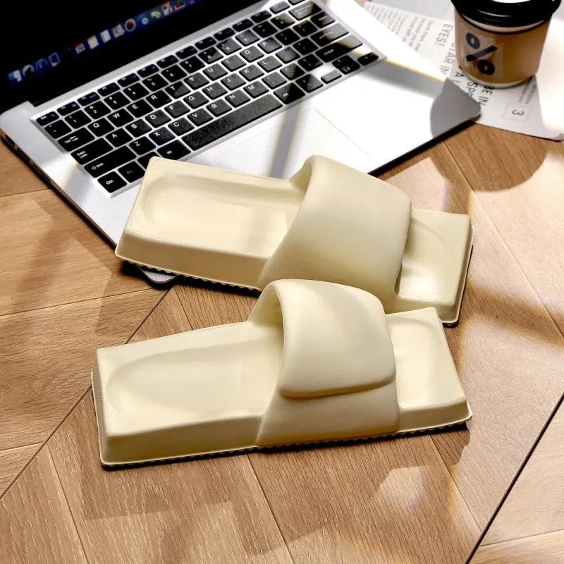 Nes Minimalist Square Sole Slide Slippers