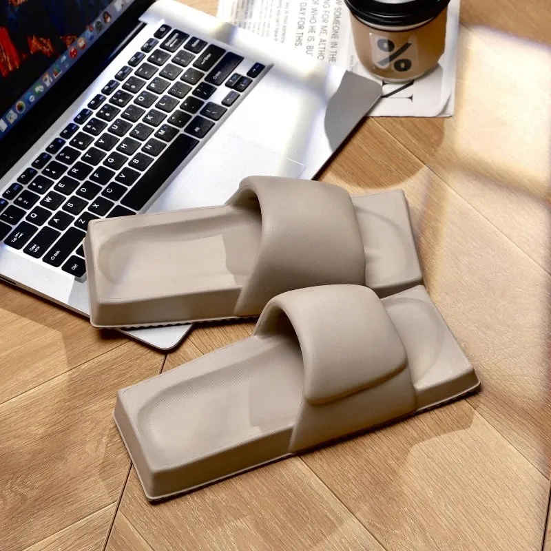Nes Minimalist Square Sole Slide Slippers