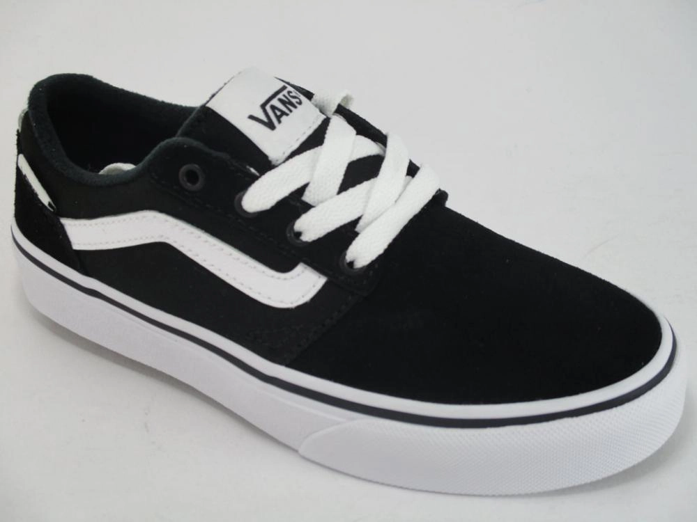outdoor adventurers Tear Resistant Upper Vans scarpa sneakers da ragazzi Chapman Stripe VN0A349SIJU nero-bianco