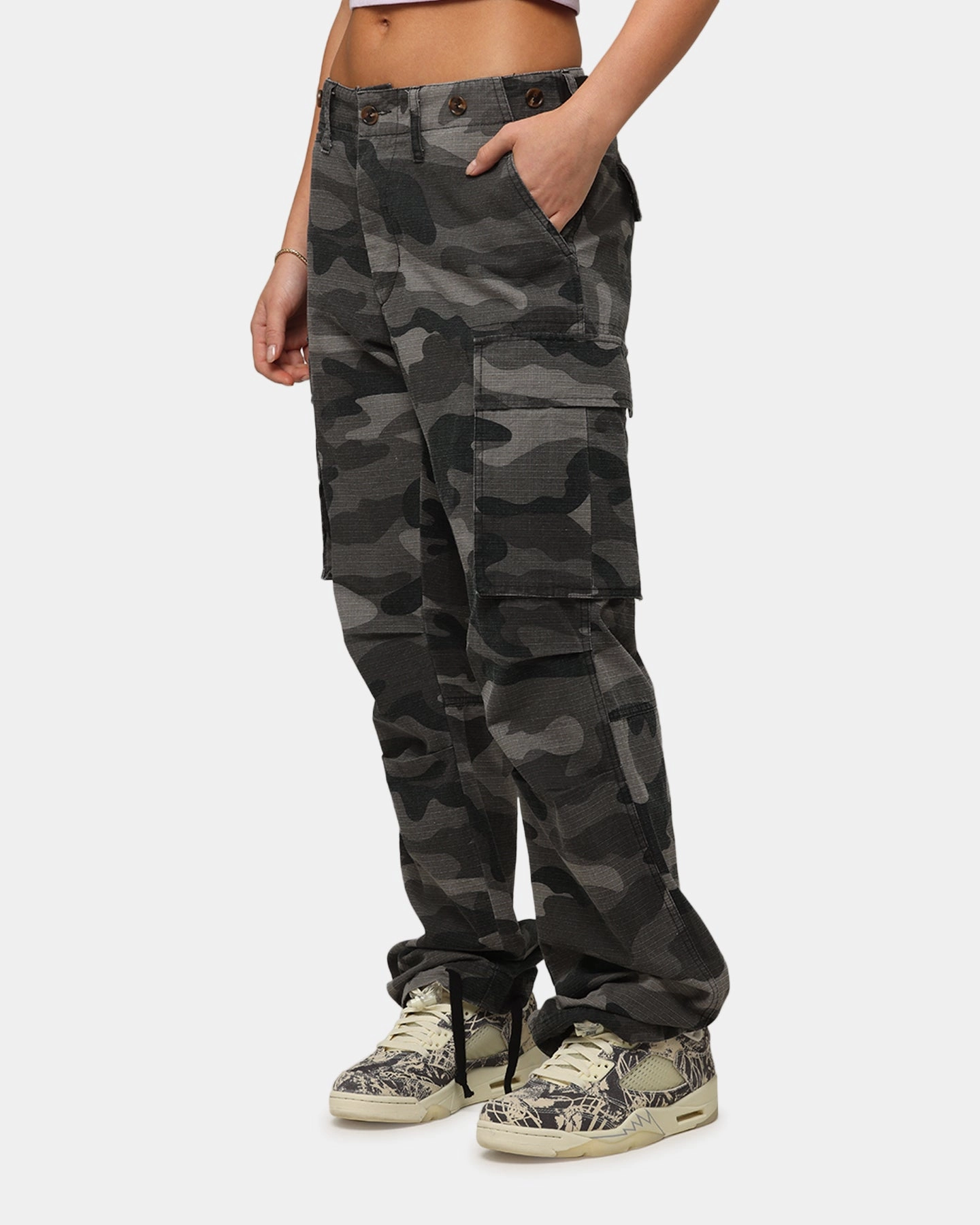 Versatile Layer Layer Comfort XXIII Torrent Cargo Pant Washed Black Camo